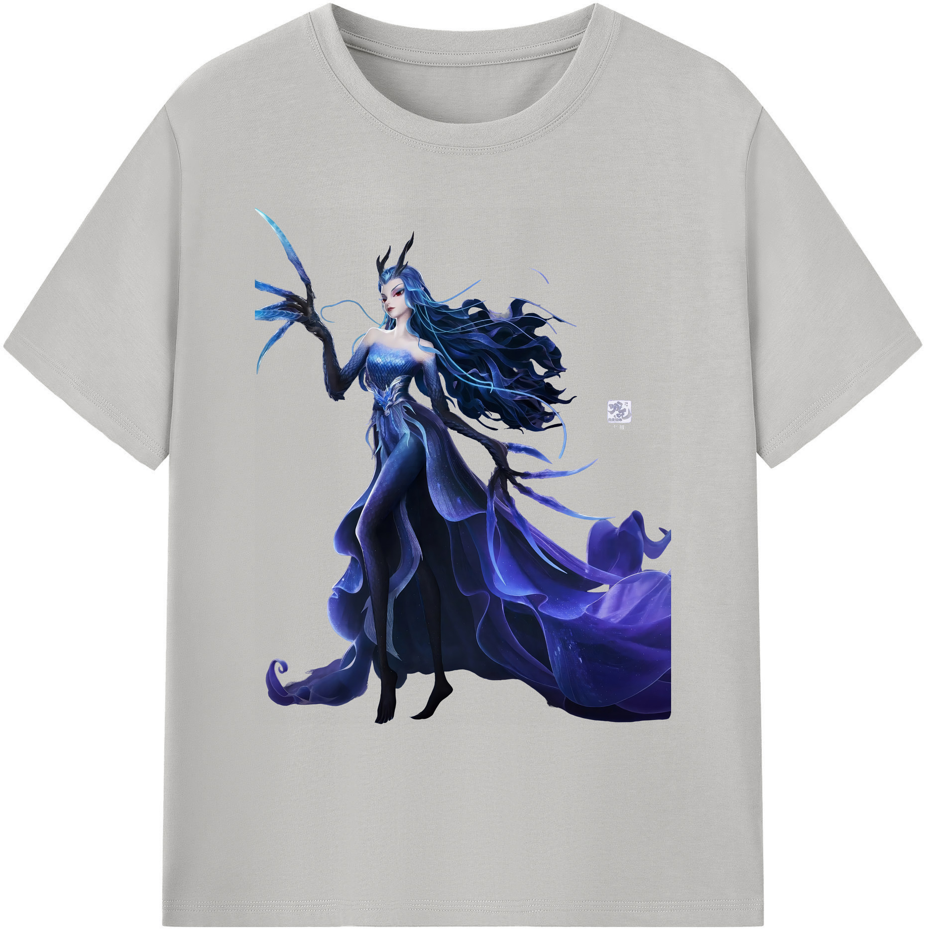 （画像用） Ne Zha 2 ナタ 魔童の大暴れ 綿100％ メンズ半袖Tシャツ｜肌触りやわらか＆通気性