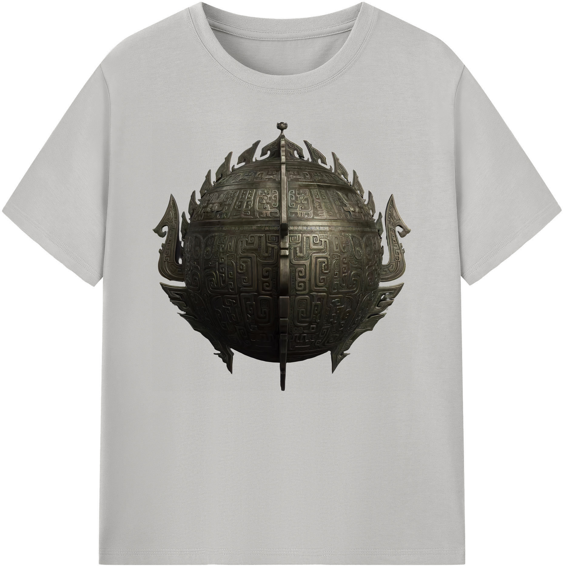 （画像用） Ne Zha 2 ナタ 魔童の大暴れ 綿100％ メンズ半袖Tシャツ｜肌触りやわらか＆通気性