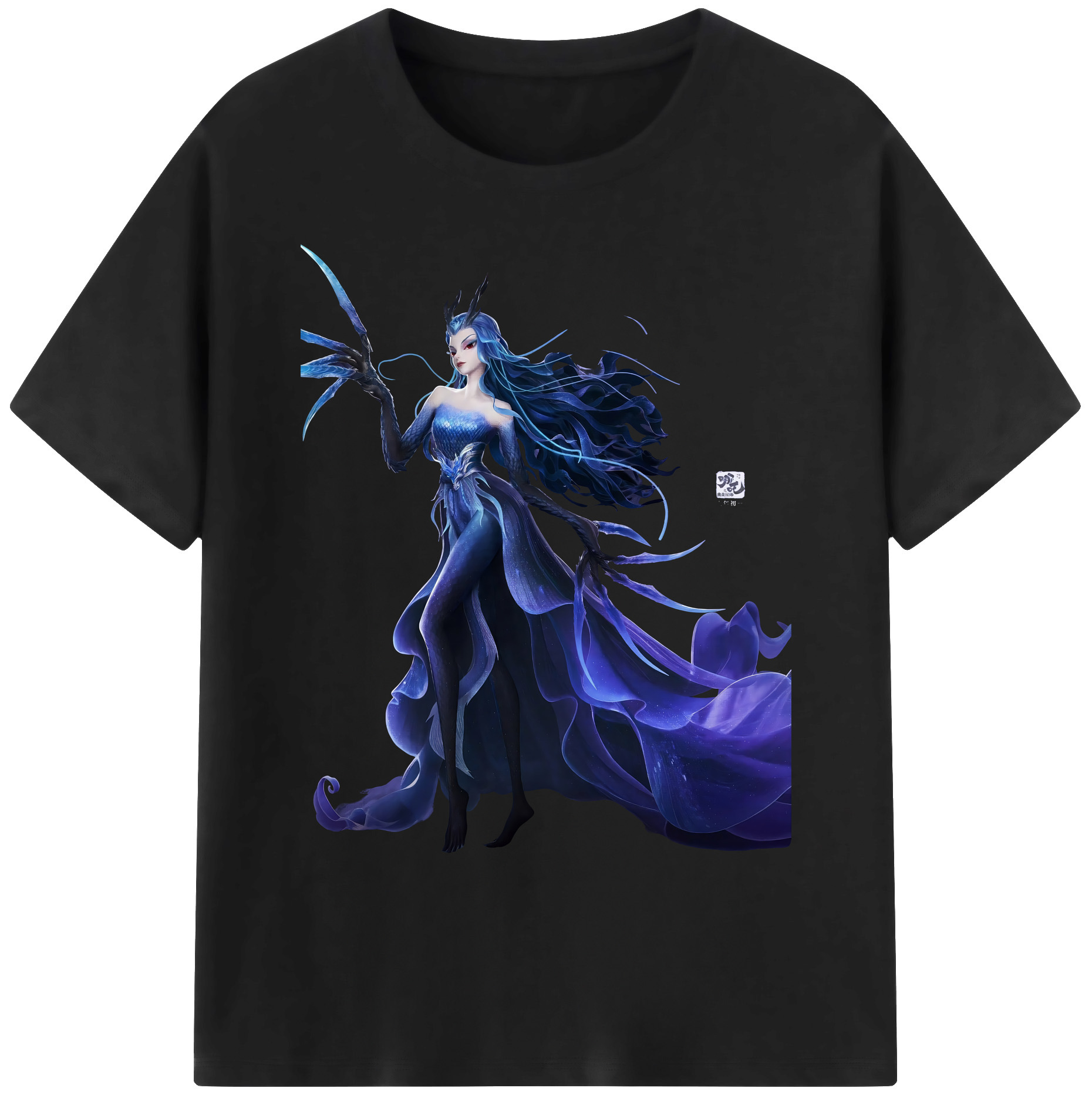 （画像用） Ne Zha 2 ナタ 魔童の大暴れ 綿100％ メンズ半袖Tシャツ｜肌触りやわらか＆通気性