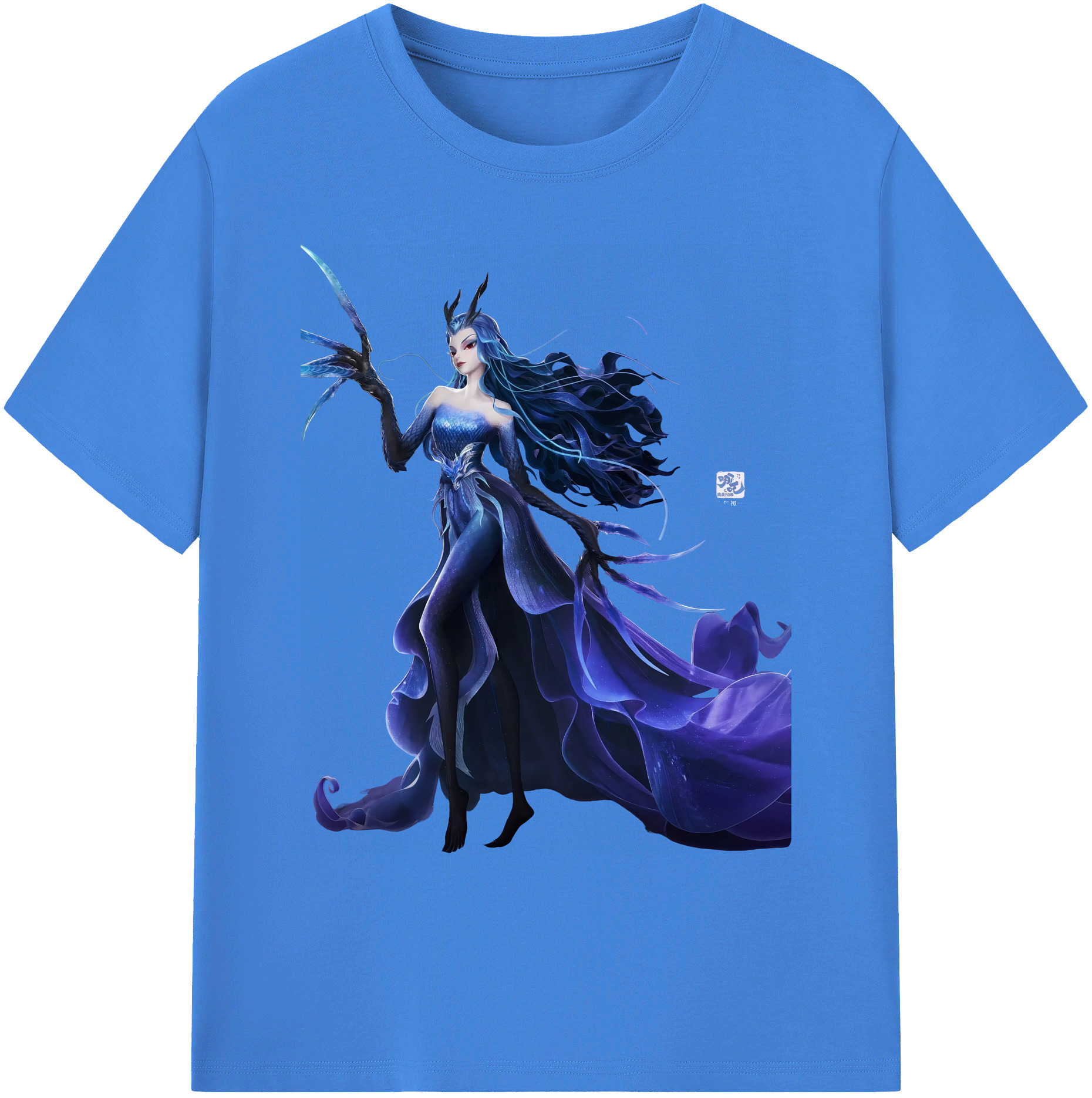 （画像用） Ne Zha 2 ナタ 魔童の大暴れ 綿100％ メンズ半袖Tシャツ｜肌触りやわらか＆通気性