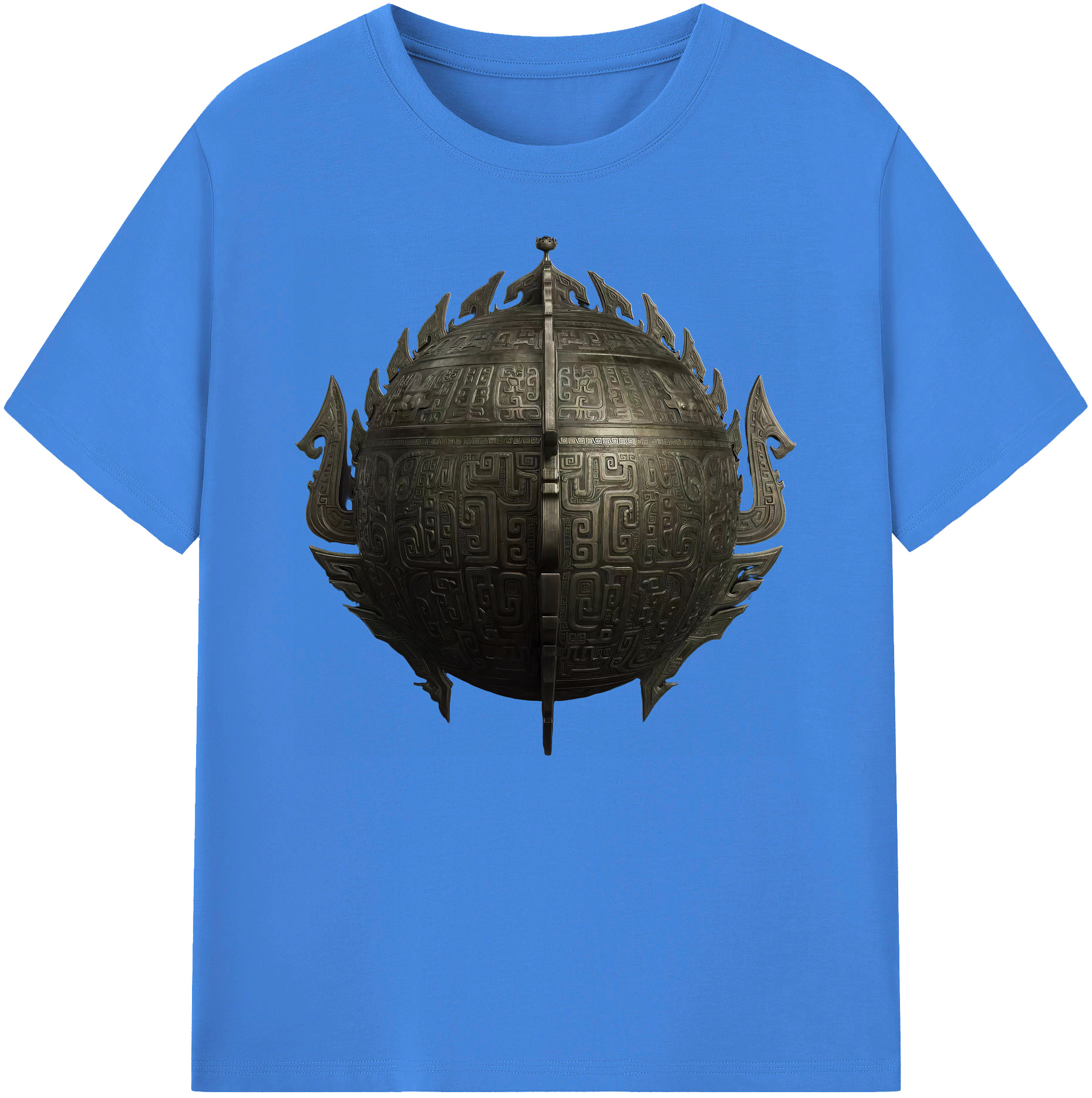 （画像用） Ne Zha 2 ナタ 魔童の大暴れ 綿100％ メンズ半袖Tシャツ｜肌触りやわらか＆通気性