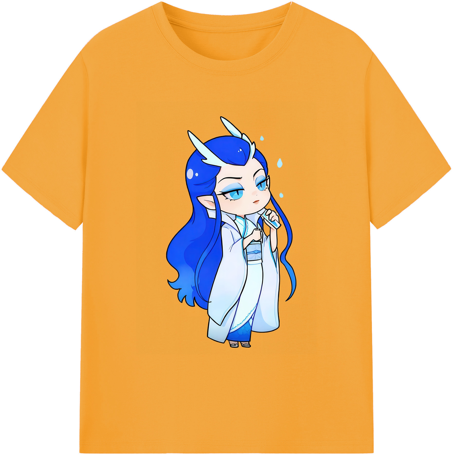 （画像用） Ne Zha 2 ナタ 魔童の大暴れ 綿100％ メンズ半袖Tシャツ｜肌触りやわらか＆通気性