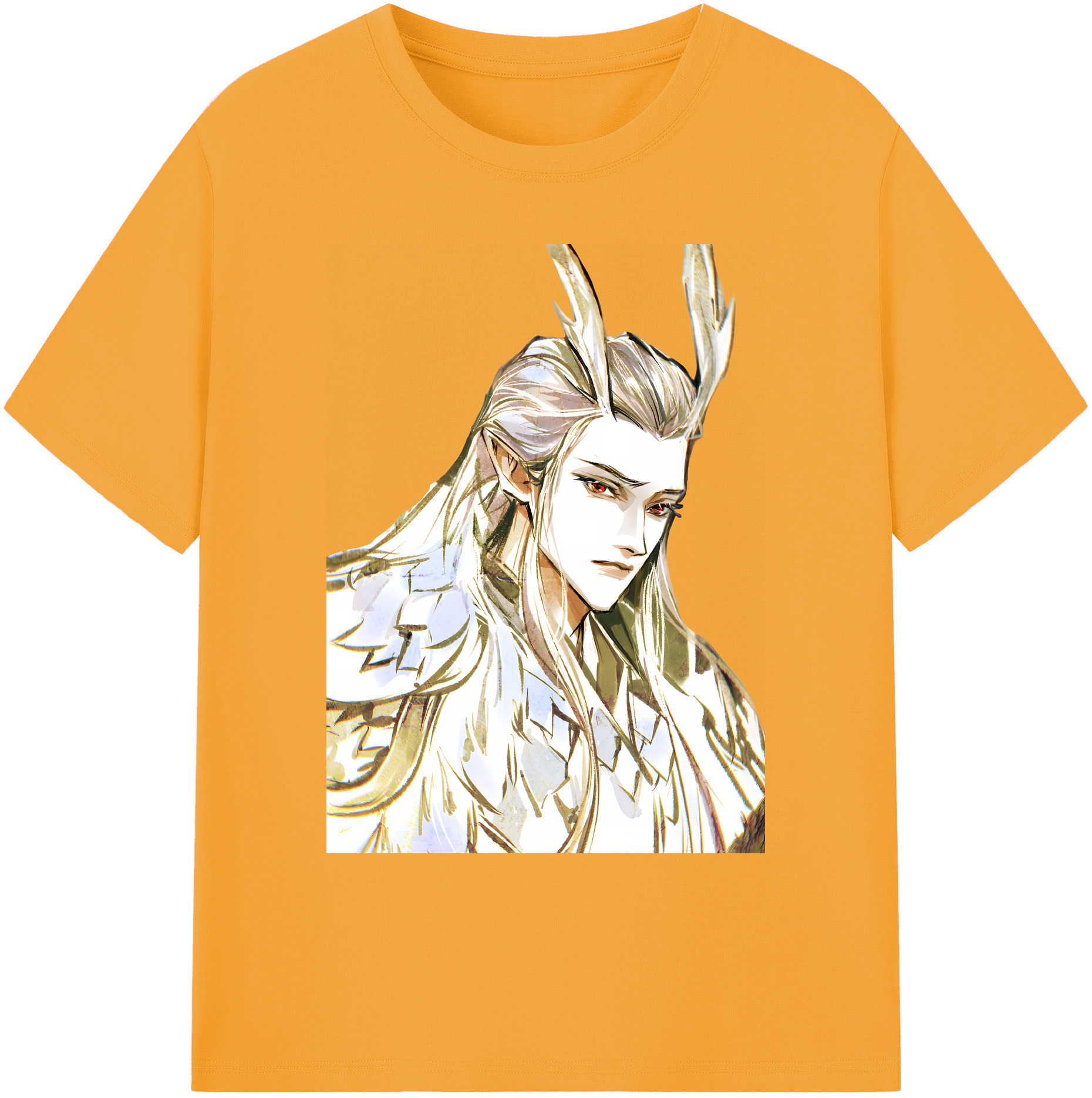 （画像用） Ne Zha 2 ナタ 魔童の大暴れ 綿100％ メンズ半袖Tシャツ｜肌触りやわらか＆通気性