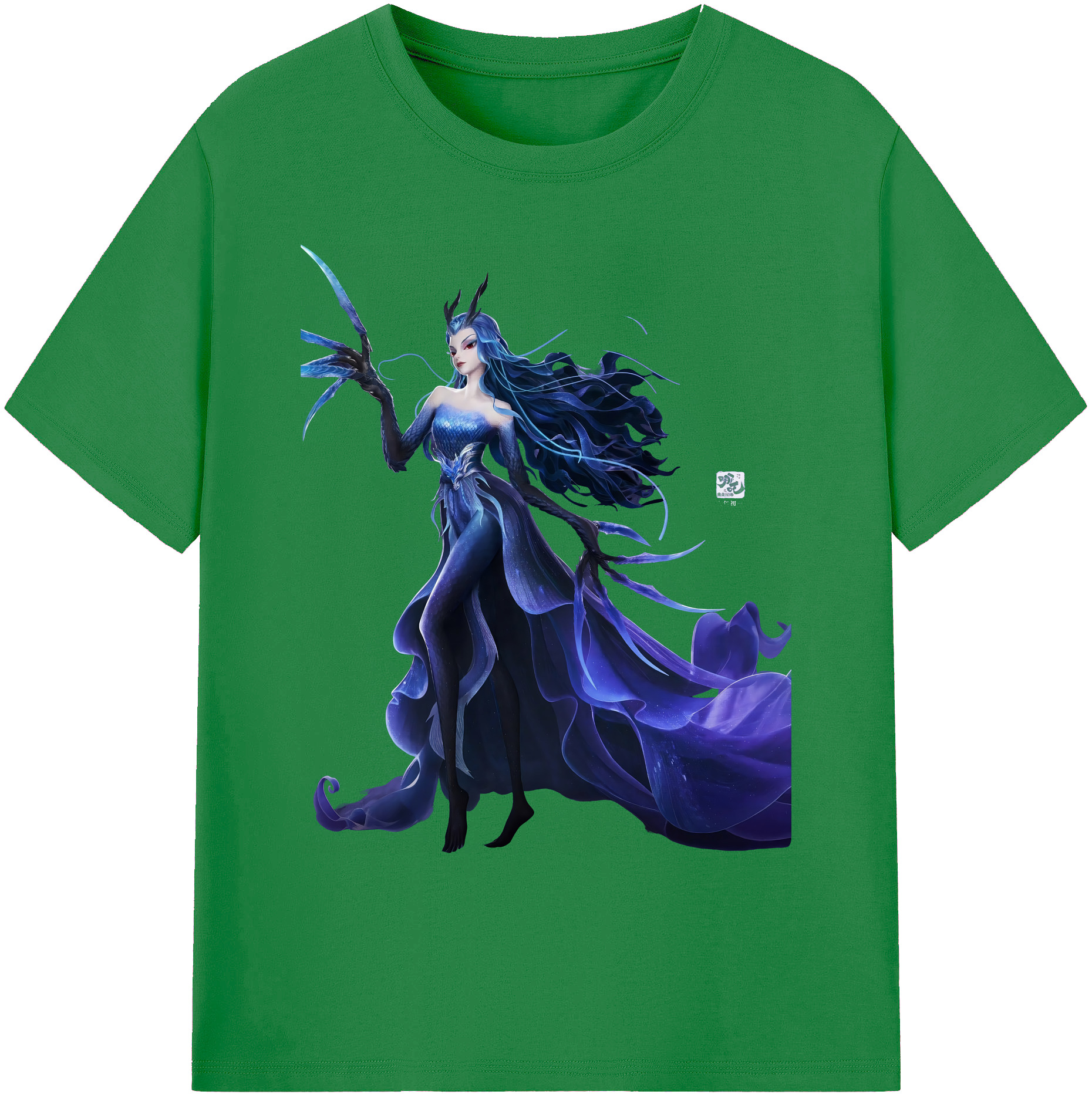 （画像用） Ne Zha 2 ナタ 魔童の大暴れ 綿100％ メンズ半袖Tシャツ｜肌触りやわらか＆通気性