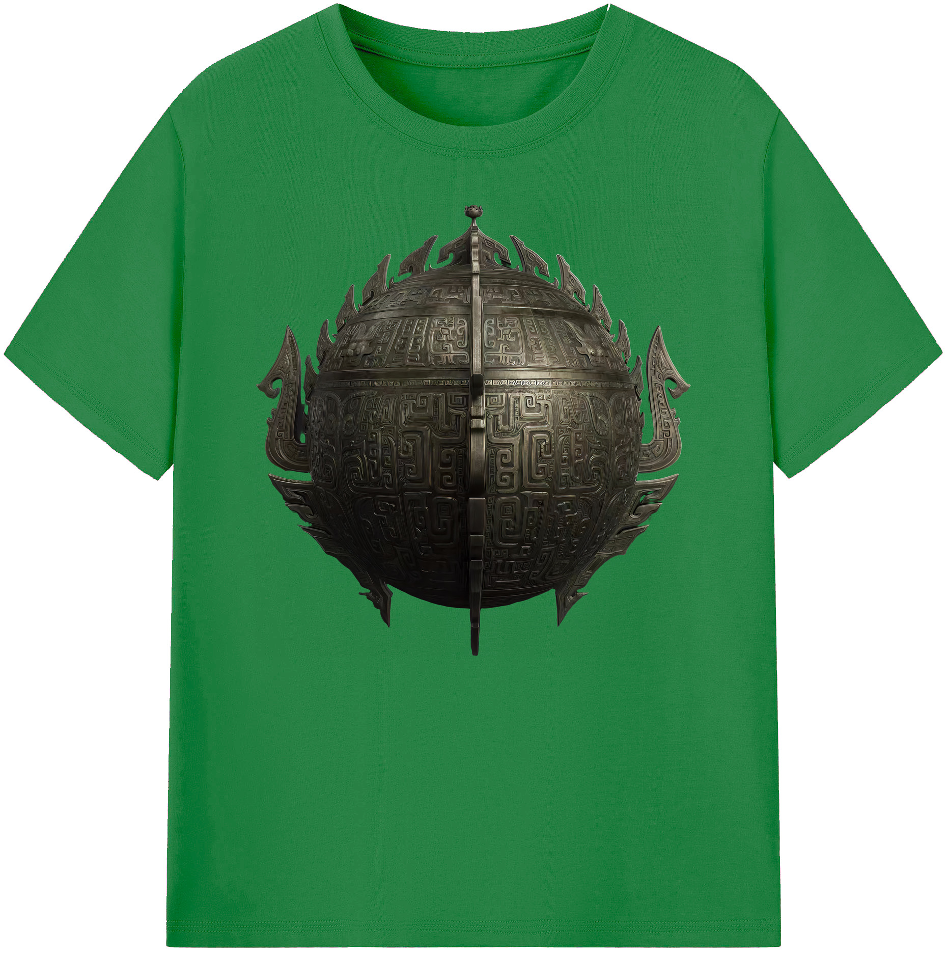 （画像用） Ne Zha 2 ナタ 魔童の大暴れ 綿100％ メンズ半袖Tシャツ｜肌触りやわらか＆通気性