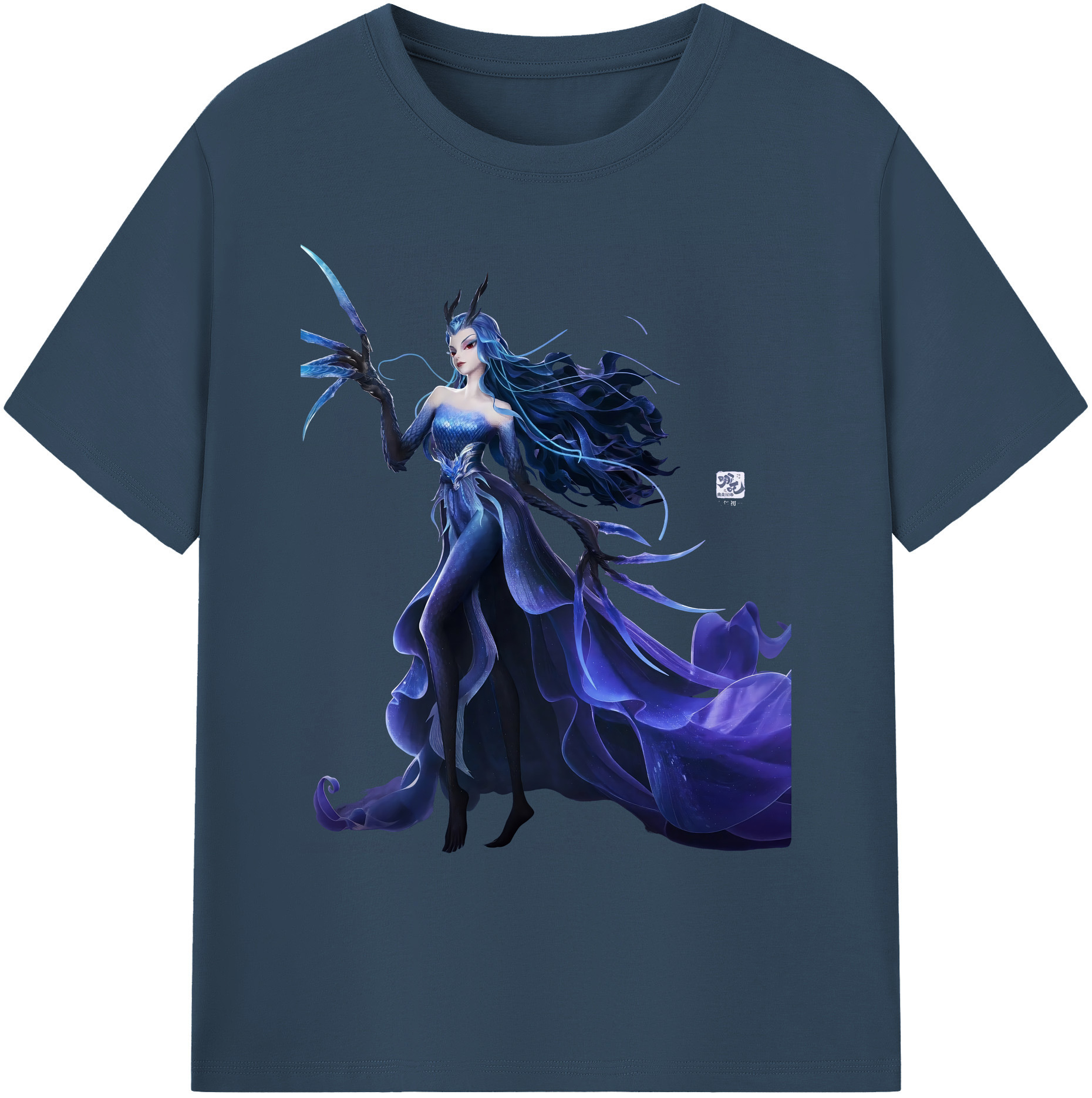 （画像用） Ne Zha 2 ナタ 魔童の大暴れ 綿100％ メンズ半袖Tシャツ｜肌触りやわらか＆通気性