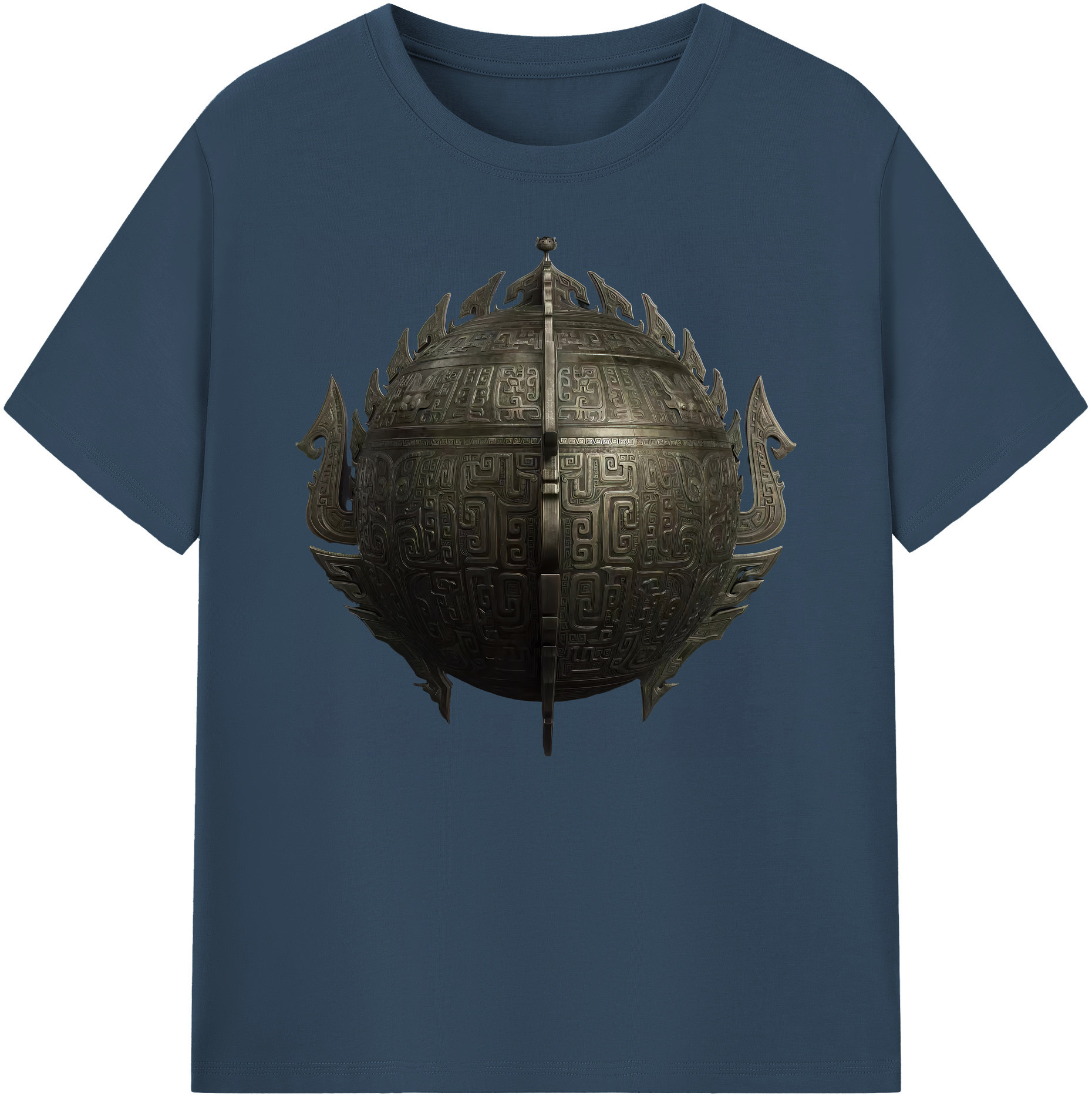 （画像用） Ne Zha 2 ナタ 魔童の大暴れ 綿100％ メンズ半袖Tシャツ｜肌触りやわらか＆通気性