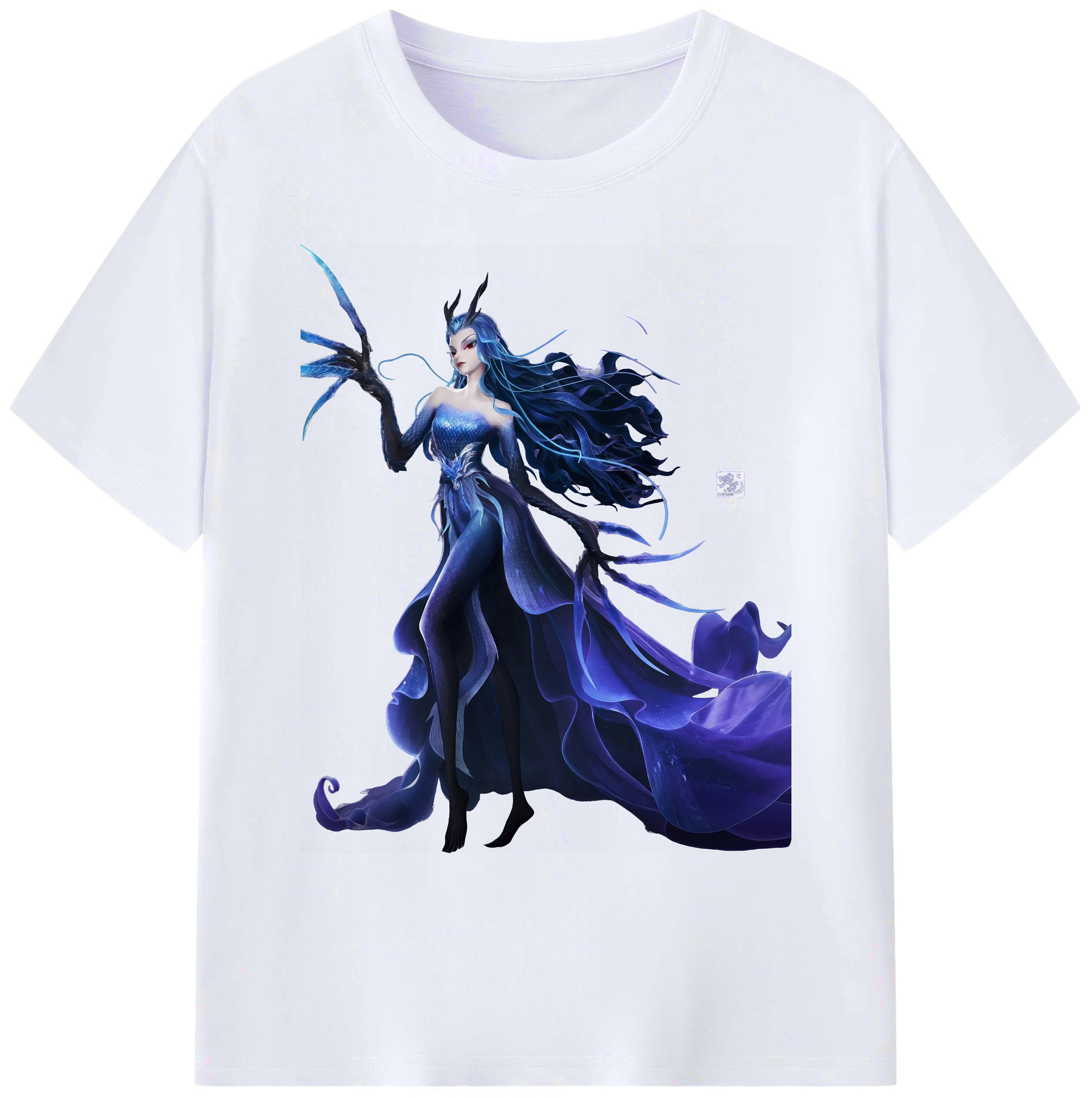 （画像用） Ne Zha 2 ナタ 魔童の大暴れ 綿100％ メンズ半袖Tシャツ｜肌触りやわらか＆通気性
