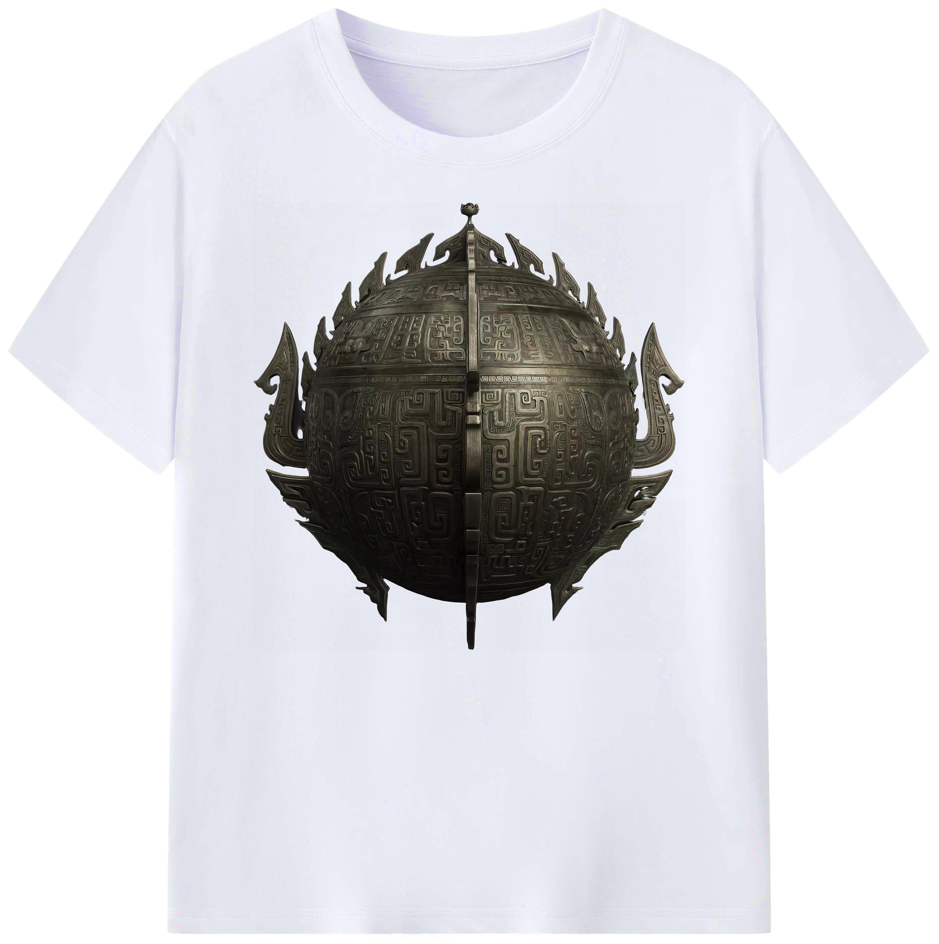（画像用） Ne Zha 2 ナタ 魔童の大暴れ 綿100％ メンズ半袖Tシャツ｜肌触りやわらか＆通気性