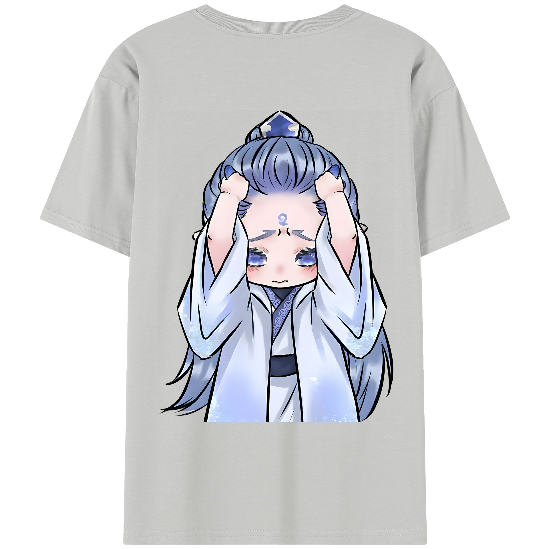 （画像用） Ne Zha 2 ナタ 魔童の大暴れ レディース半袖Tシャツ(バックプリント)