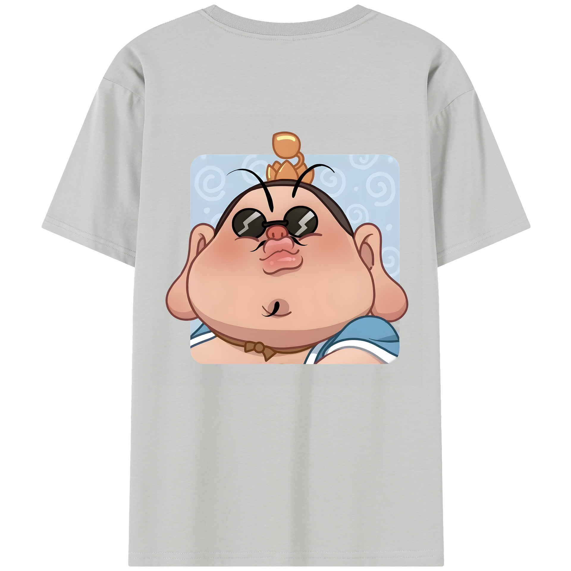 （画像用） Ne Zha 2 ナタ 魔童の大暴れ レディース半袖Tシャツ(バックプリント)