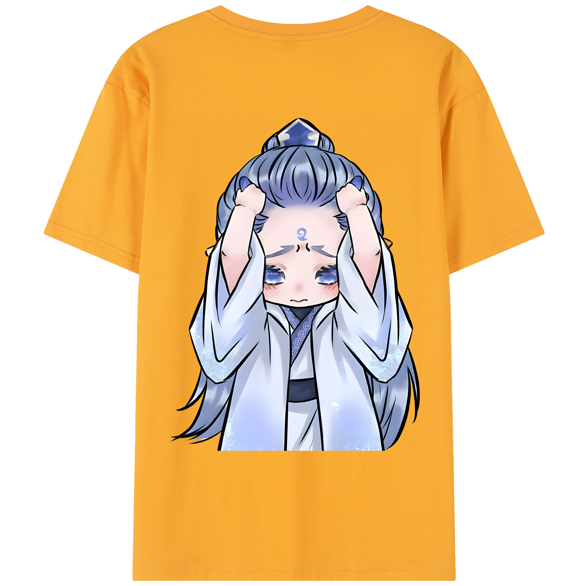 （画像用） Ne Zha 2 ナタ 魔童の大暴れ レディース半袖Tシャツ(バックプリント)
