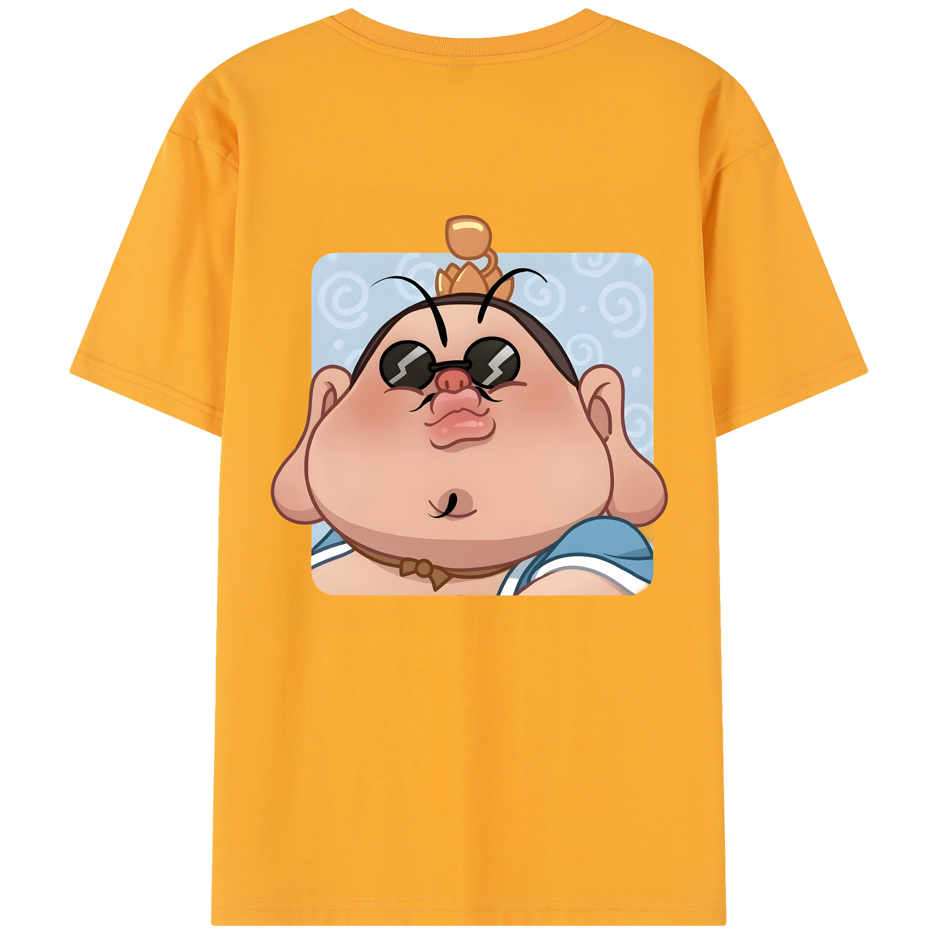 （画像用） Ne Zha 2 ナタ 魔童の大暴れ レディース半袖Tシャツ(バックプリント)