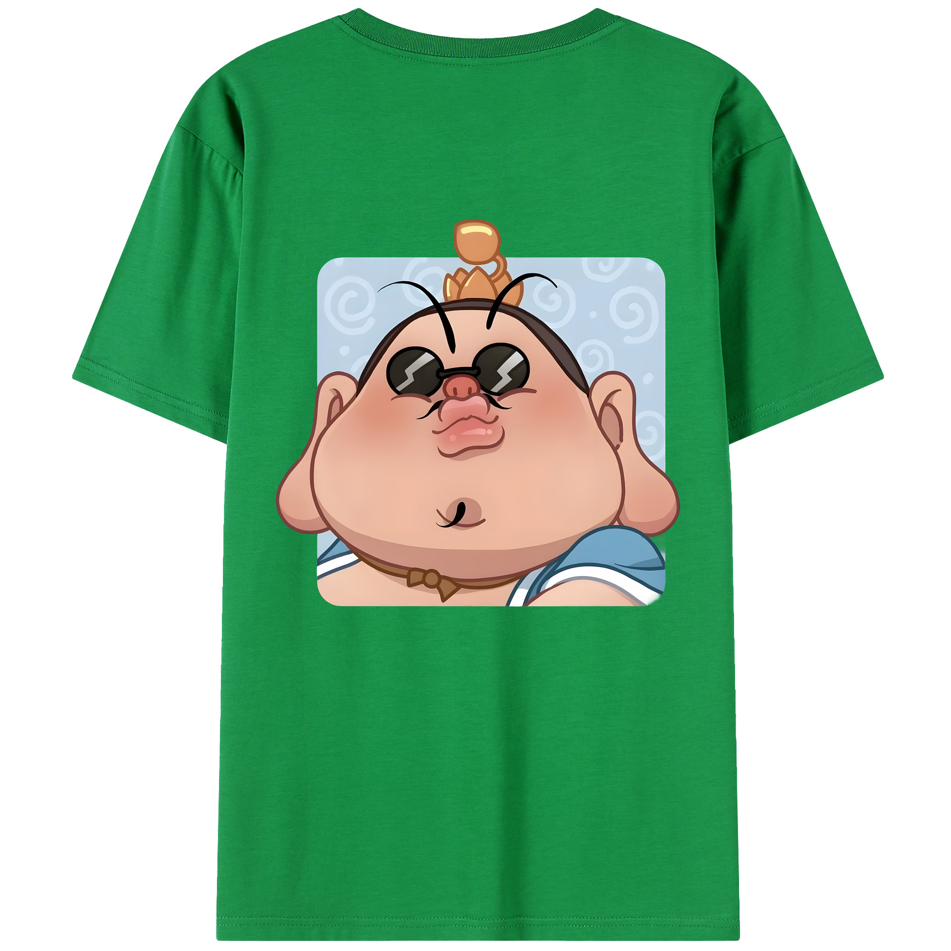 （画像用） Ne Zha 2 ナタ 魔童の大暴れ レディース半袖Tシャツ(バックプリント)