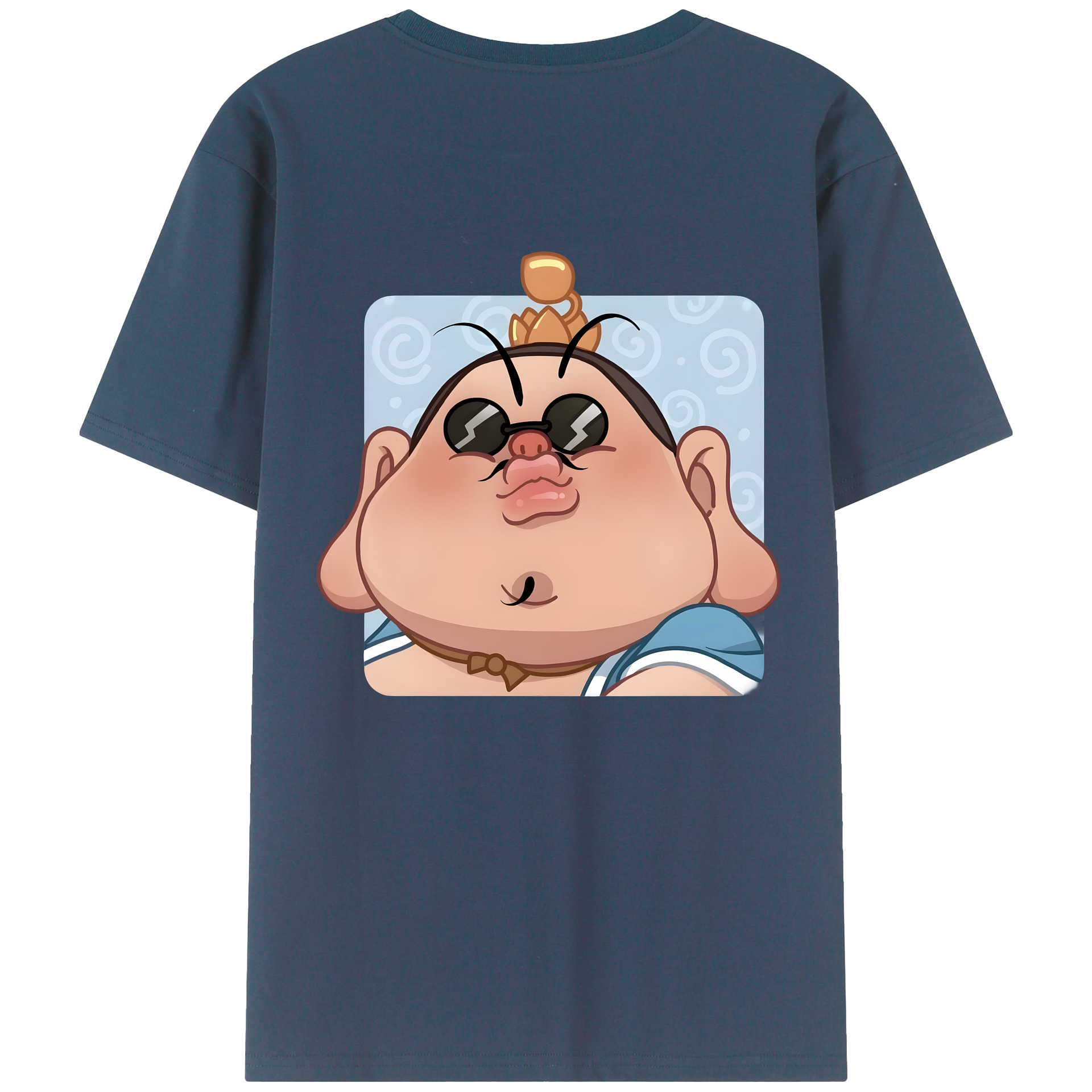 （画像用） Ne Zha 2 ナタ 魔童の大暴れ レディース半袖Tシャツ(バックプリント)