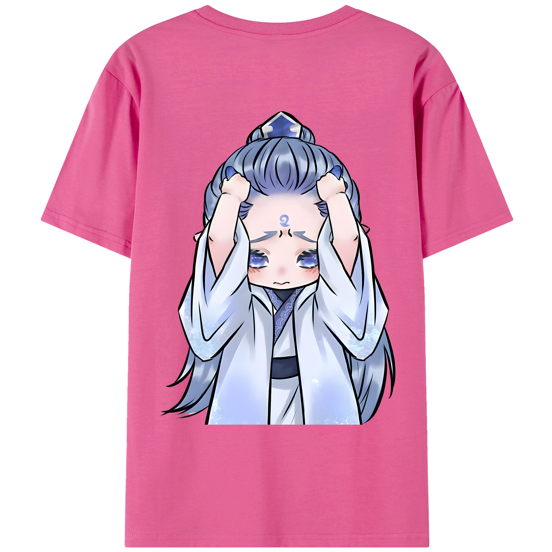 （画像用） Ne Zha 2 ナタ 魔童の大暴れ レディース半袖Tシャツ(バックプリント)