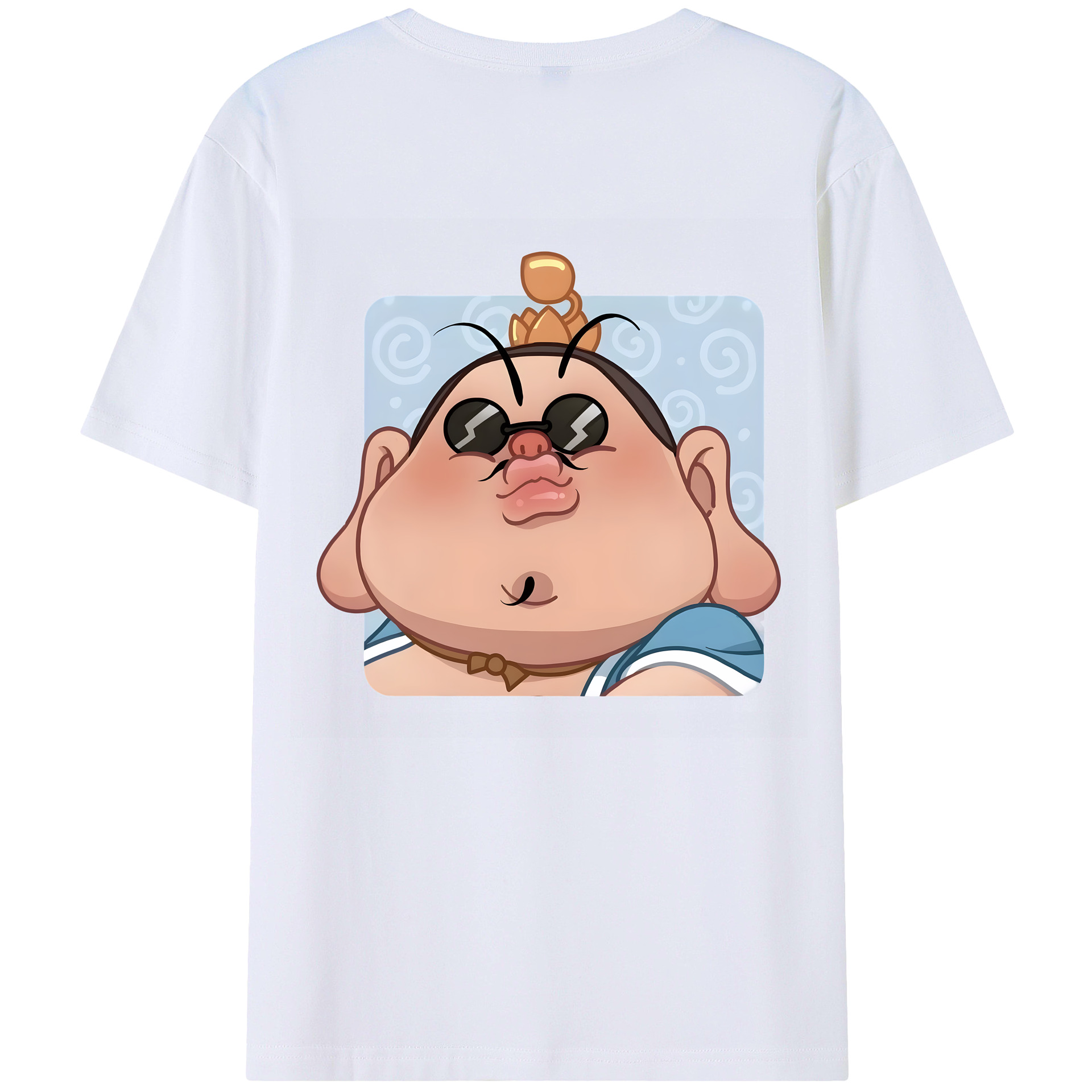 （画像用） Ne Zha 2 ナタ 魔童の大暴れ レディース半袖Tシャツ(バックプリント)