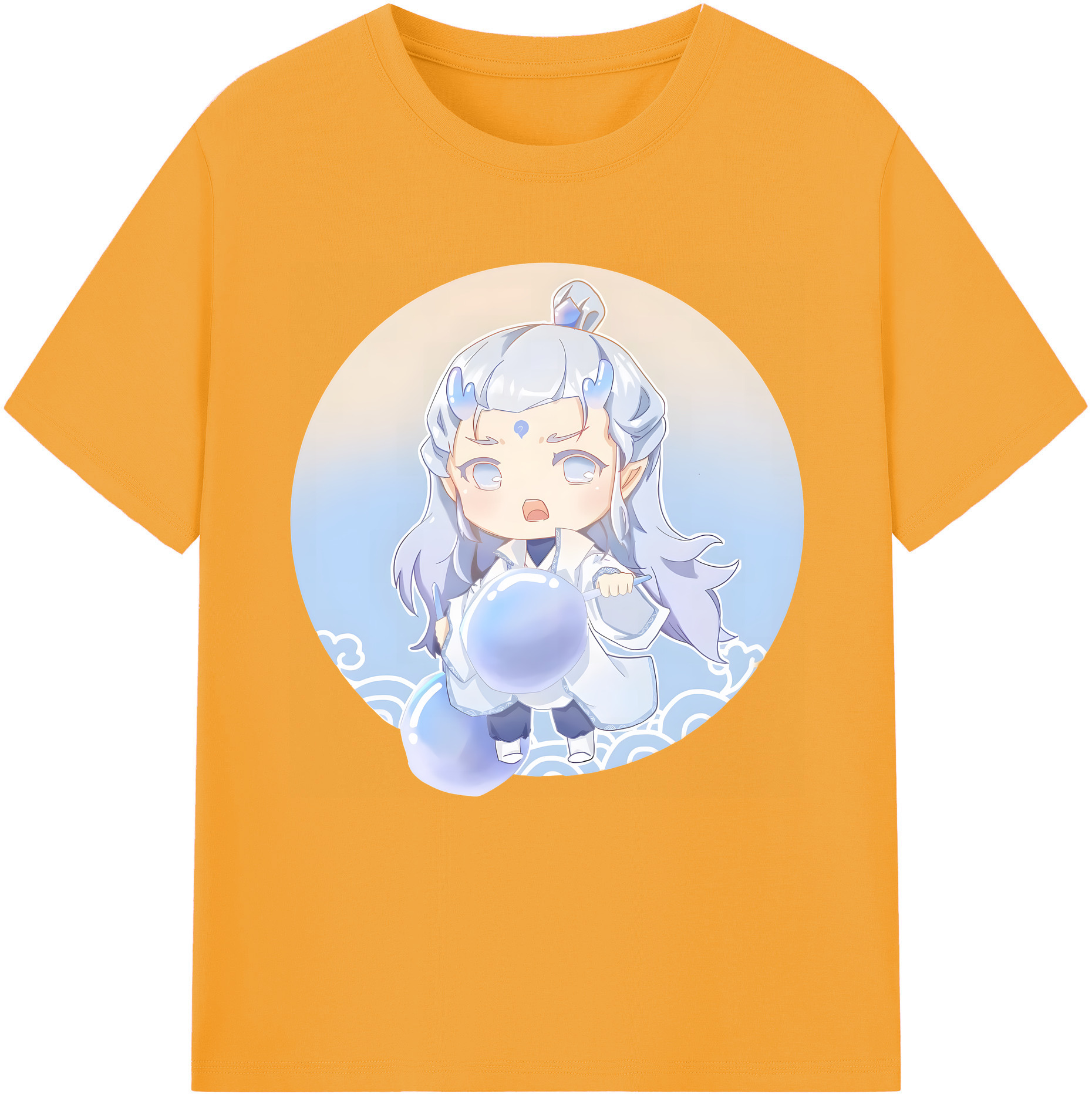 （画像用） Ne Zha 2 ナタ 魔童の大暴れ レディースカジュアルプリントTシャツ（綿100％）