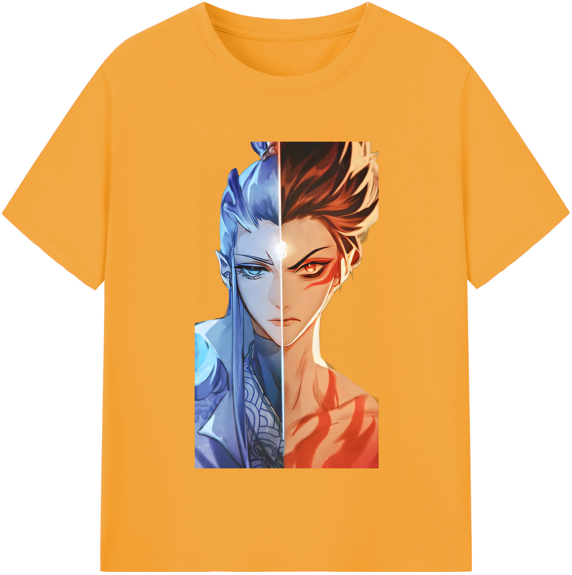 （画像用） Ne Zha 2 ナタ 魔童の大暴れ レディースカジュアルプリントTシャツ（綿100％）
