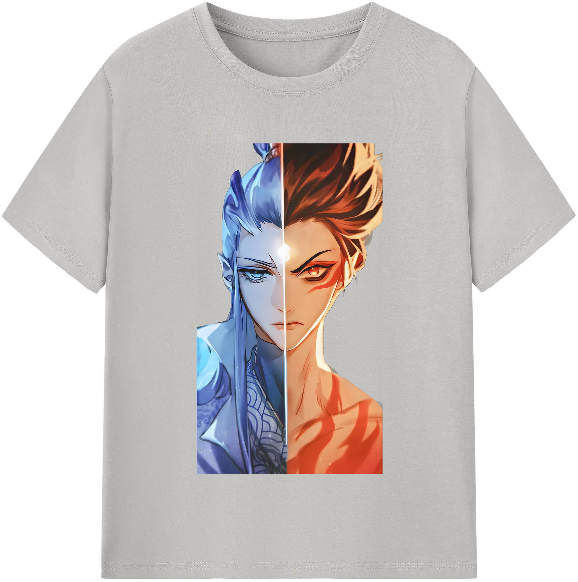 （画像用） Ne Zha 2 ナタ 魔童の大暴れ レディースカジュアルプリントTシャツ（綿100％）