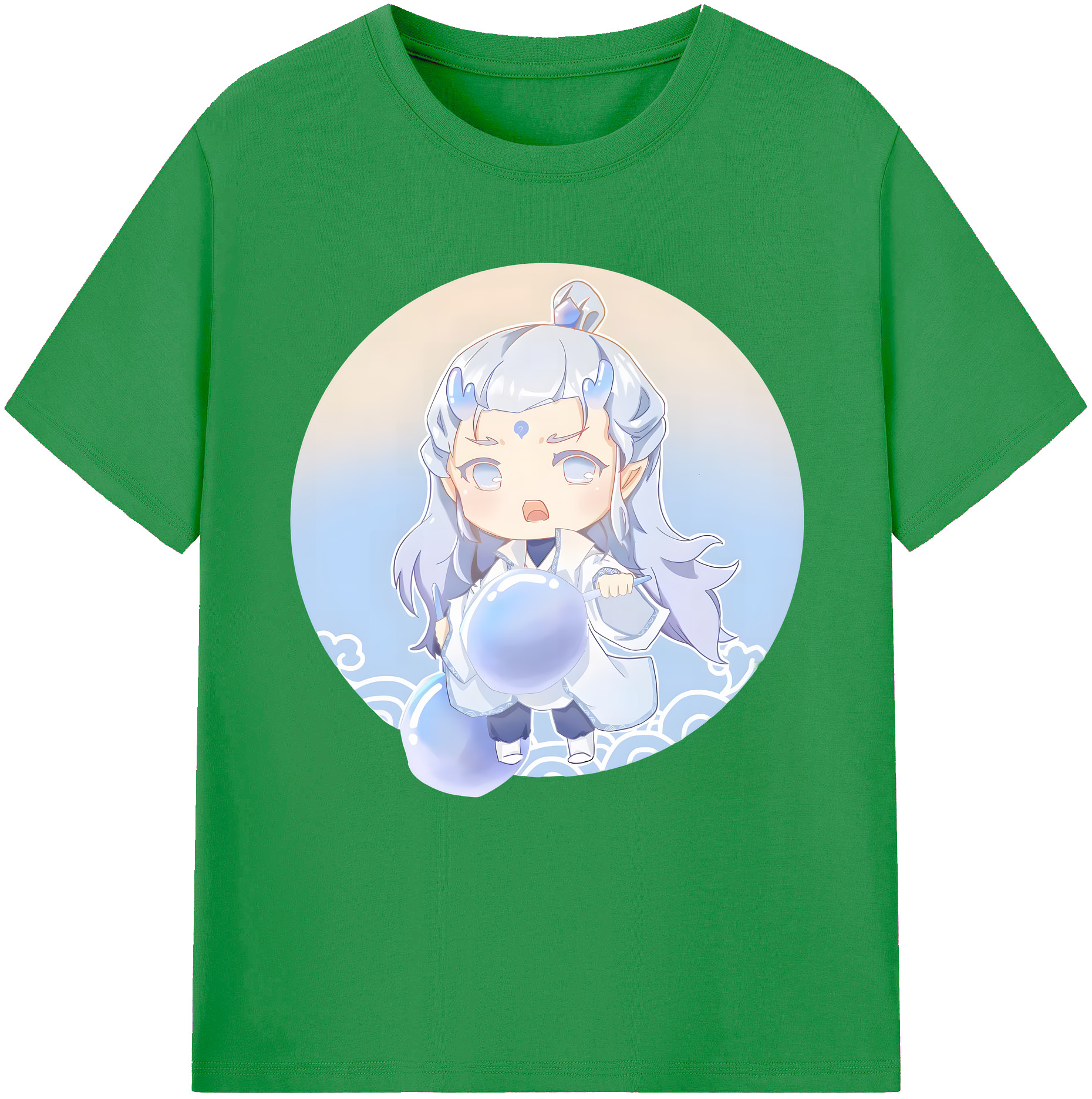 （画像用） Ne Zha 2 ナタ 魔童の大暴れ レディースカジュアルプリントTシャツ（綿100％）