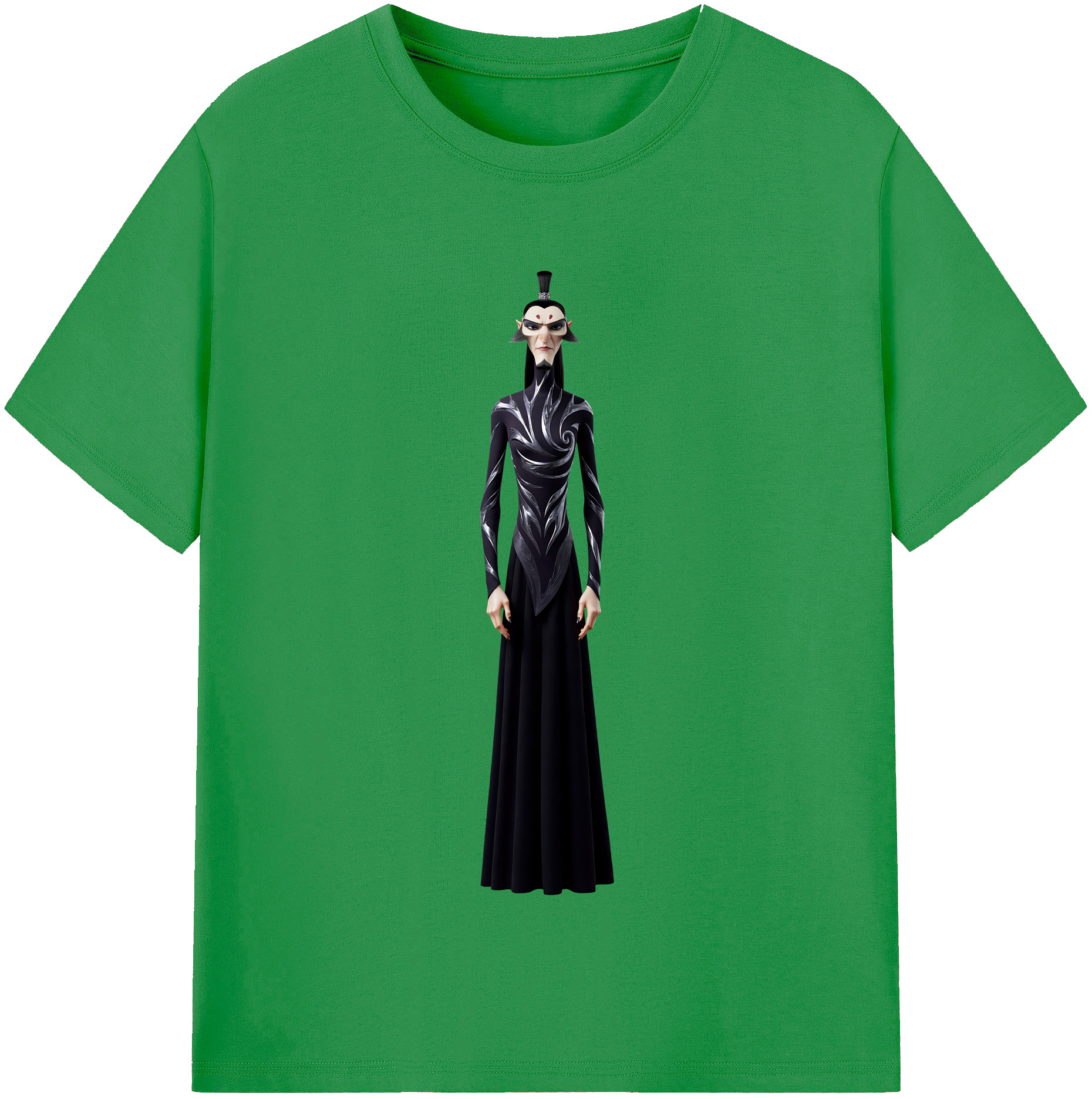 （画像用） Ne Zha 2 ナタ 魔童の大暴れ レディースカジュアルプリントTシャツ（綿100％）