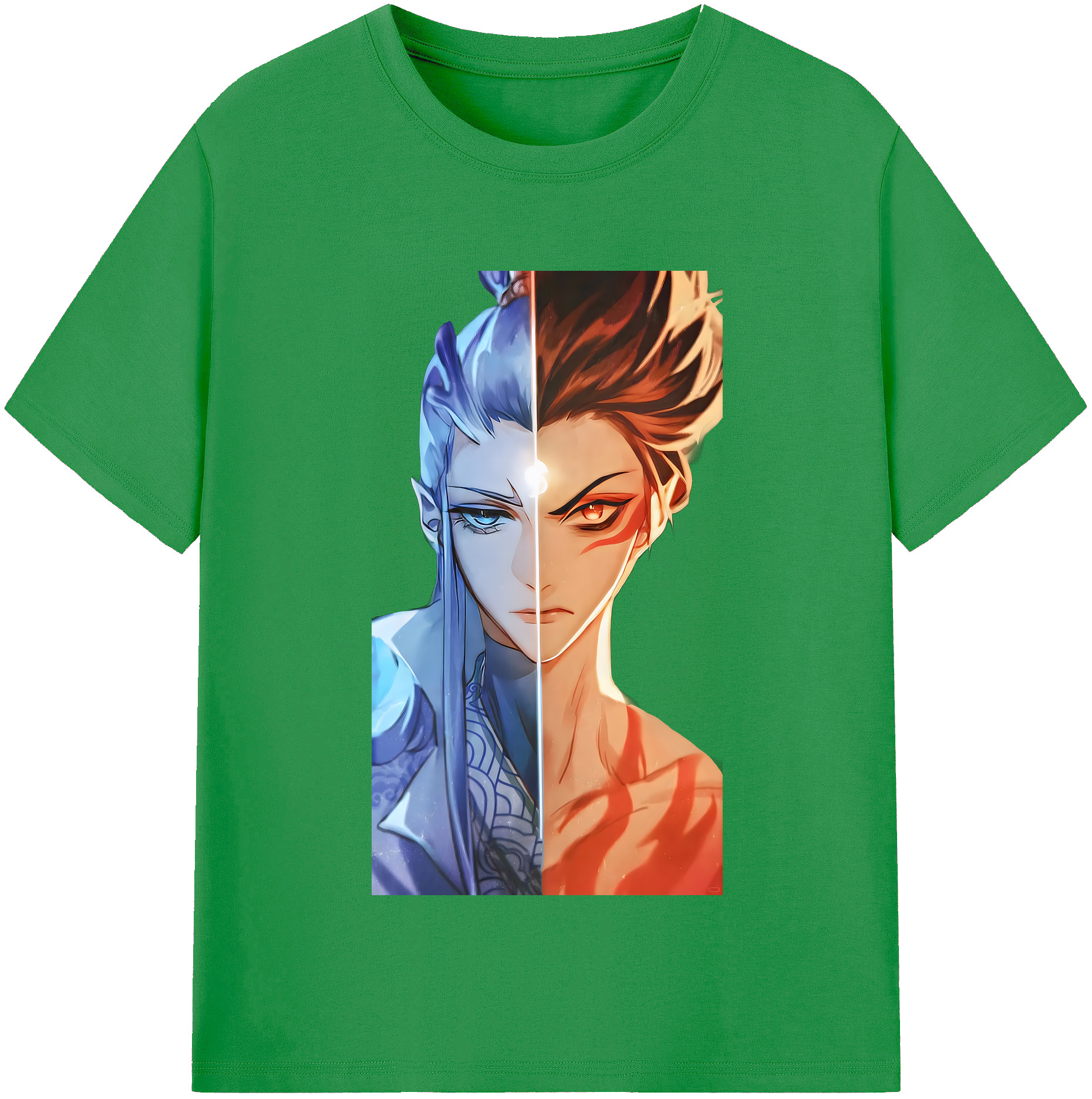 （画像用） Ne Zha 2 ナタ 魔童の大暴れ レディースカジュアルプリントTシャツ（綿100％）