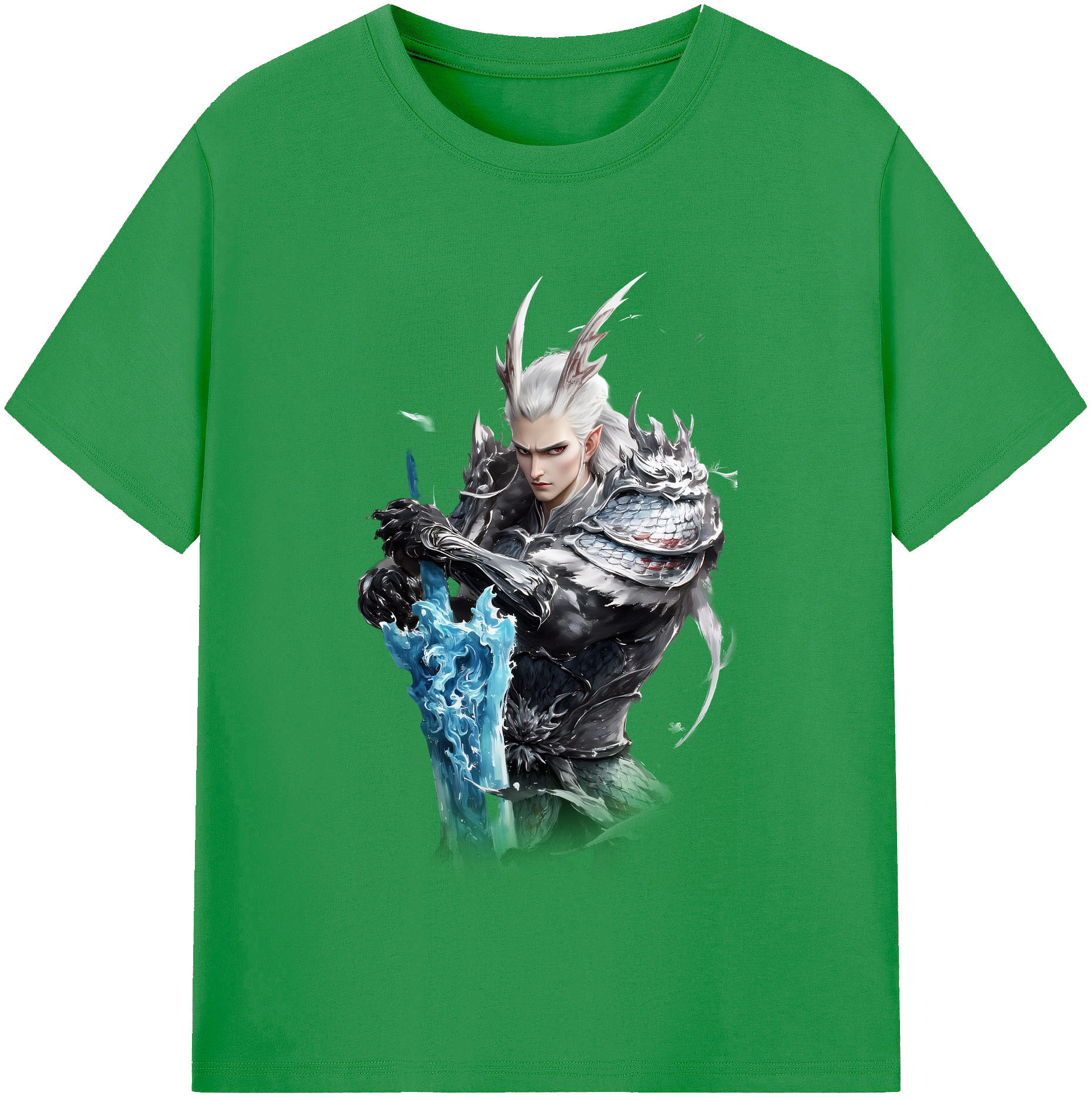 （画像用） Ne Zha 2 ナタ 魔童の大暴れ レディースカジュアルプリントTシャツ（綿100％）