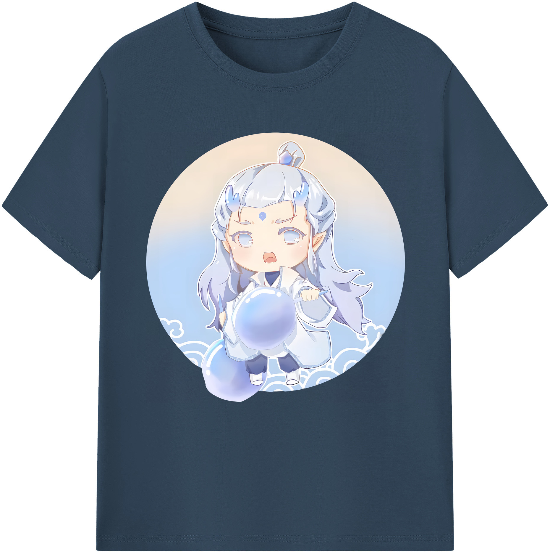 （画像用） Ne Zha 2 ナタ 魔童の大暴れ レディースカジュアルプリントTシャツ（綿100％）