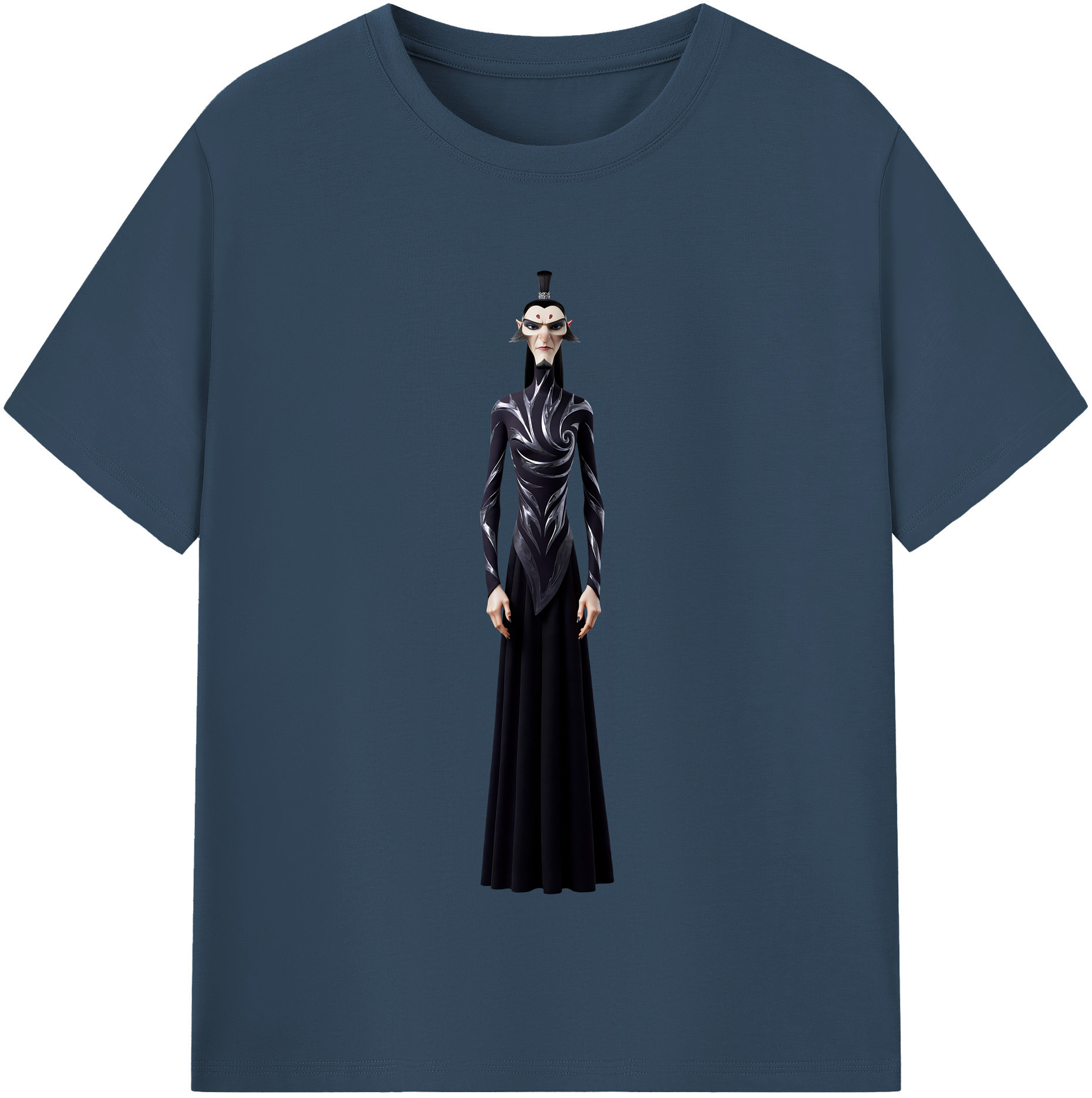 （画像用） Ne Zha 2 ナタ 魔童の大暴れ レディースカジュアルプリントTシャツ（綿100％）