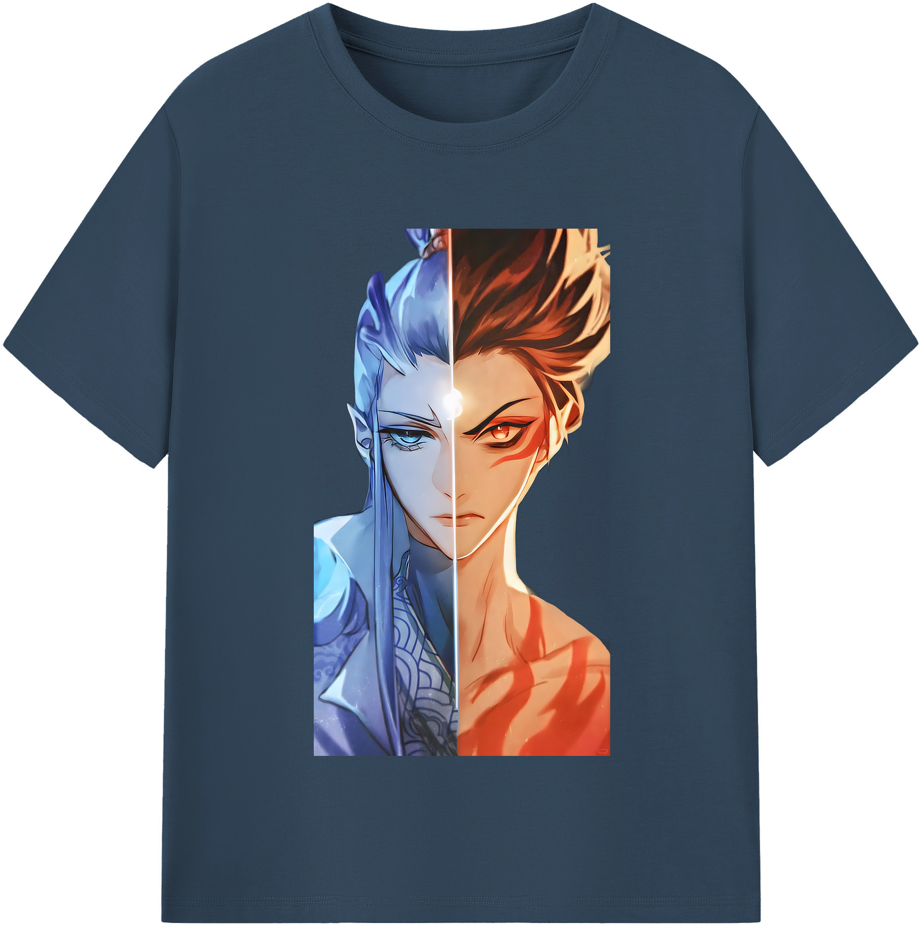 （画像用） Ne Zha 2 ナタ 魔童の大暴れ レディースカジュアルプリントTシャツ（綿100％）