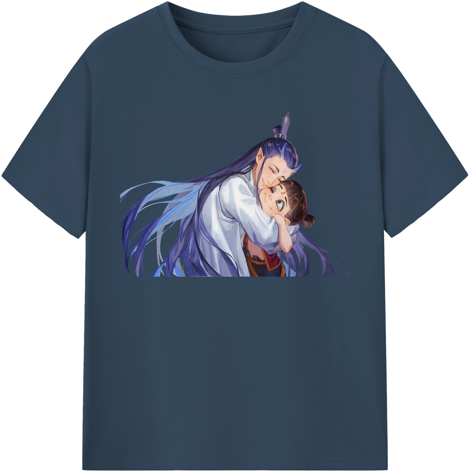 （画像用） Ne Zha 2 ナタ 魔童の大暴れ レディースカジュアルプリントTシャツ（綿100％）