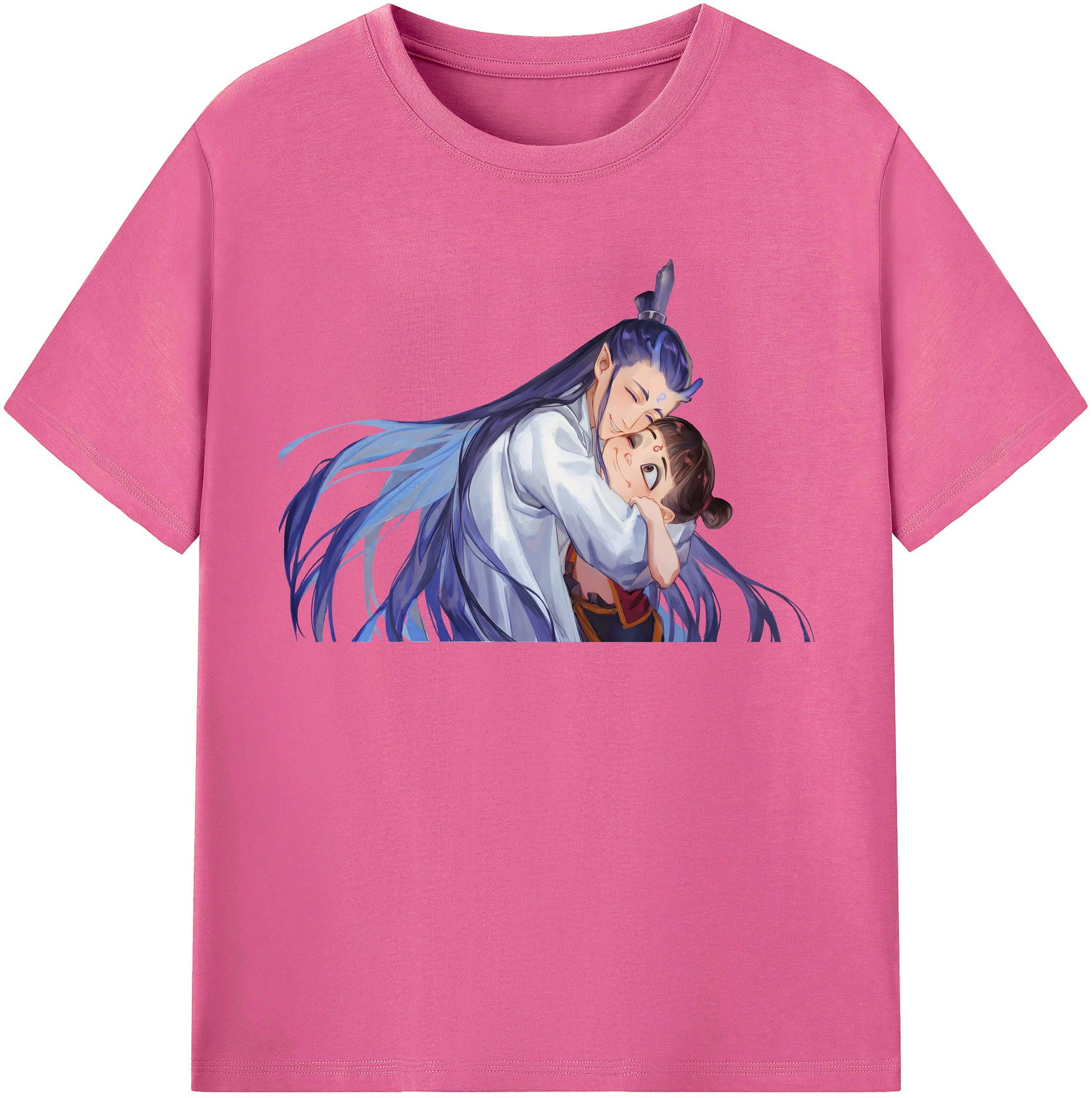 （画像用） Ne Zha 2 ナタ 魔童の大暴れ レディースカジュアルプリントTシャツ（綿100％）