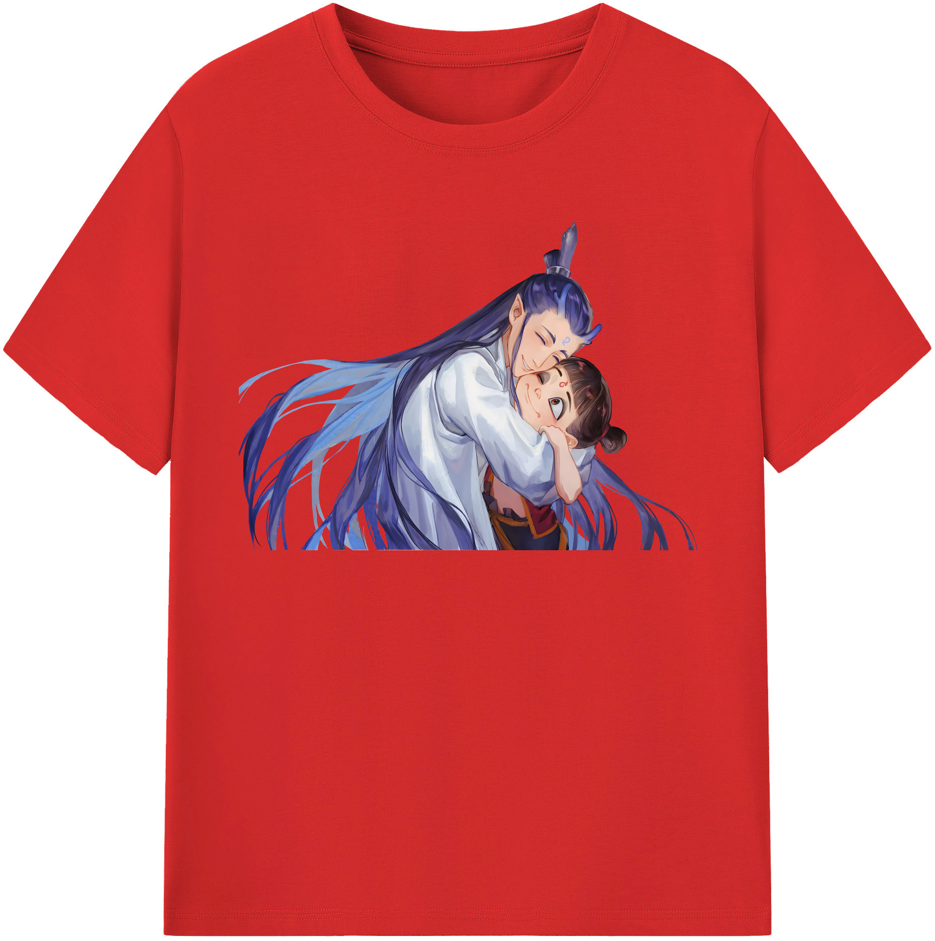 （画像用） Ne Zha 2 ナタ 魔童の大暴れ レディースカジュアルプリントTシャツ（綿100％）