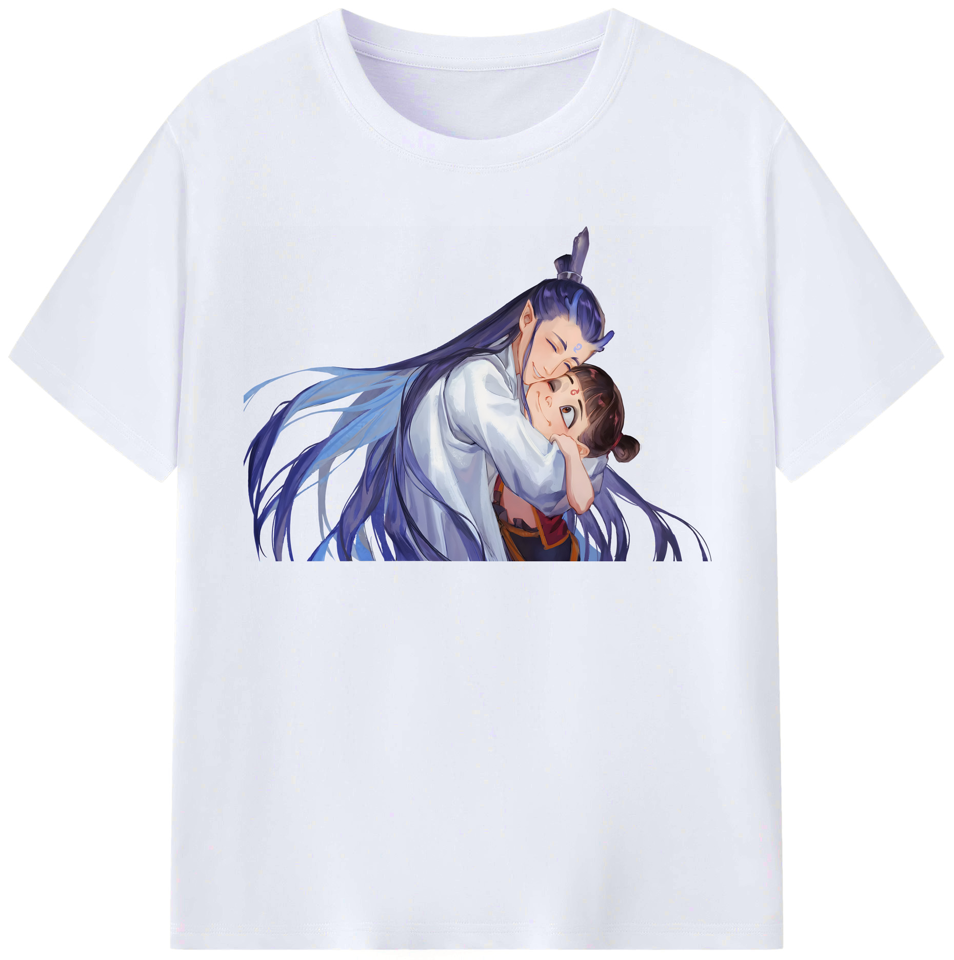 （画像用） Ne Zha 2 ナタ 魔童の大暴れ レディースカジュアルプリントTシャツ（綿100％）
