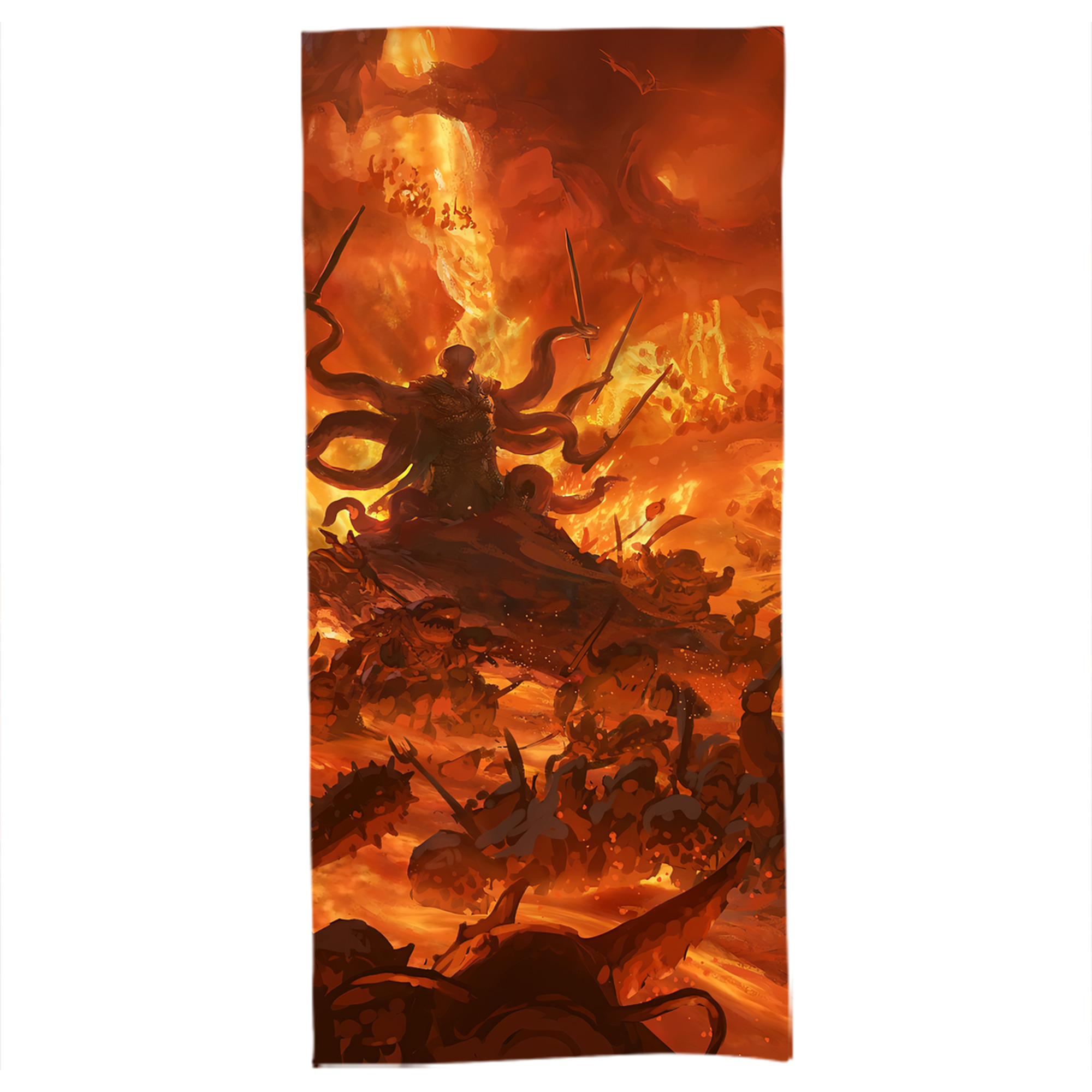 （画像用） Ne Zha 2 ナタ 魔童の大暴れ 大判バスタオル 70×140cm 吸水速乾 柔らかい肌触り