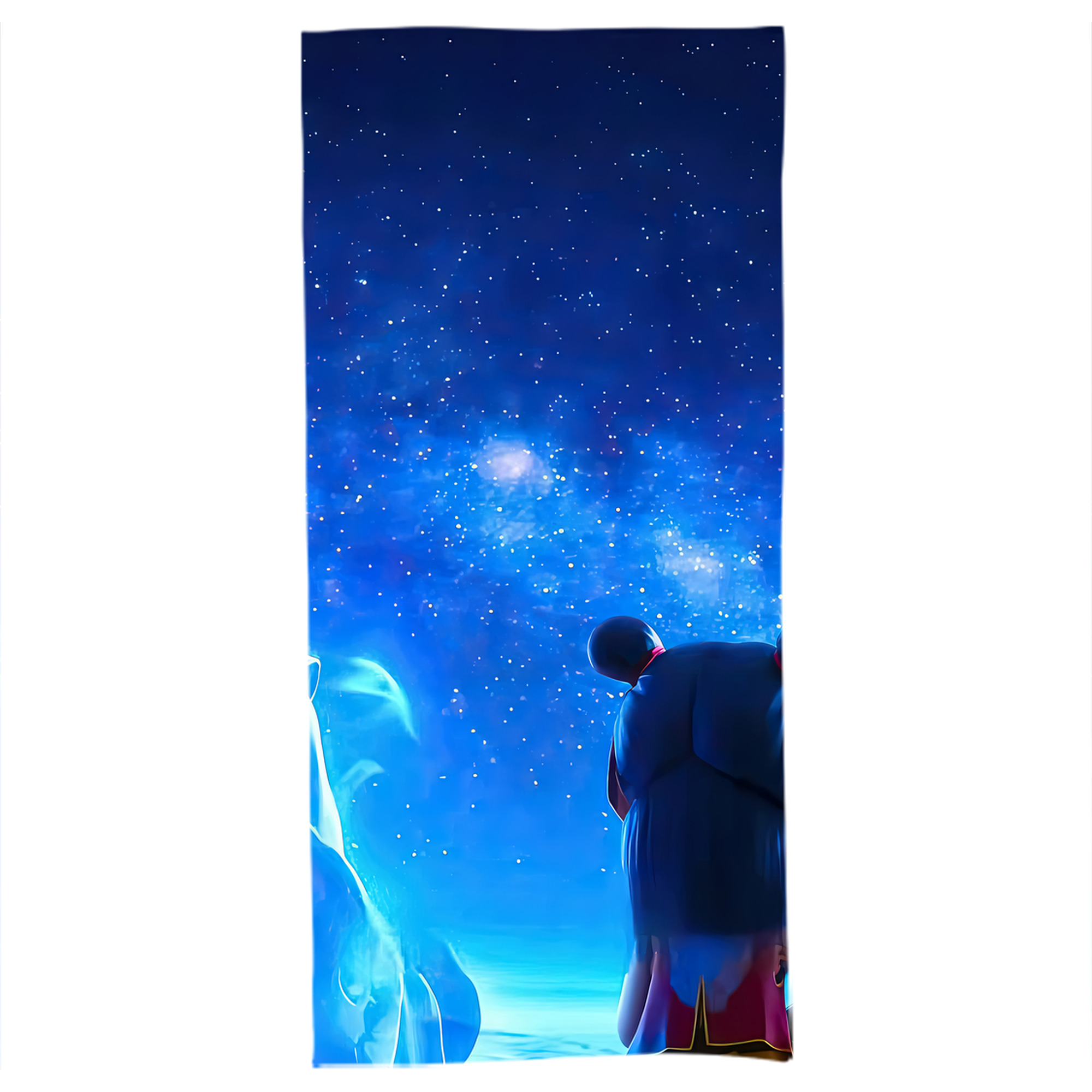 （画像用） Ne Zha 2 ナタ 魔童の大暴れ 大判バスタオル 70×140cm 吸水速乾 柔らかい肌触り