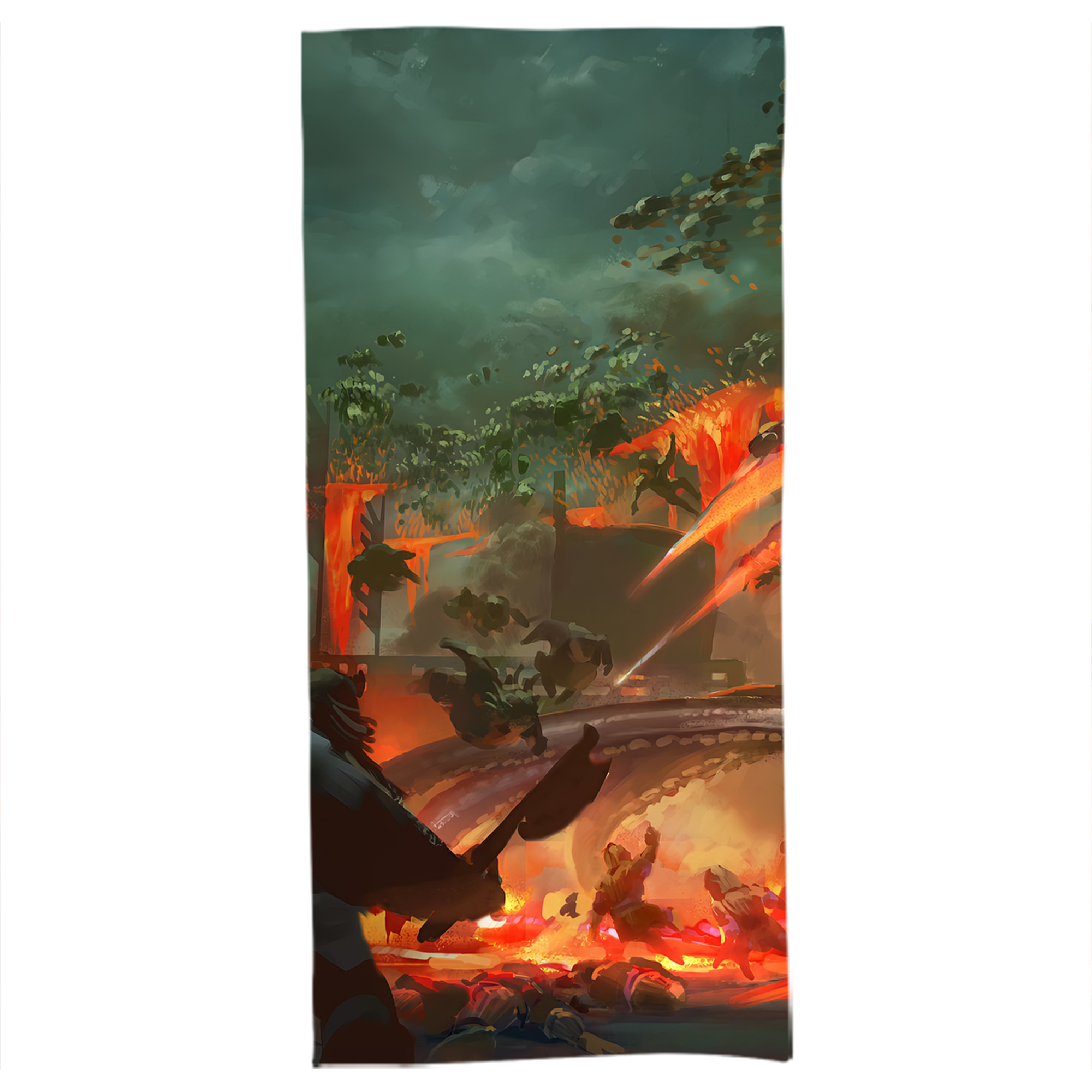 （画像用） Ne Zha 2 ナタ 魔童の大暴れ 大判バスタオル 70×140cm 吸水速乾 柔らかい肌触り