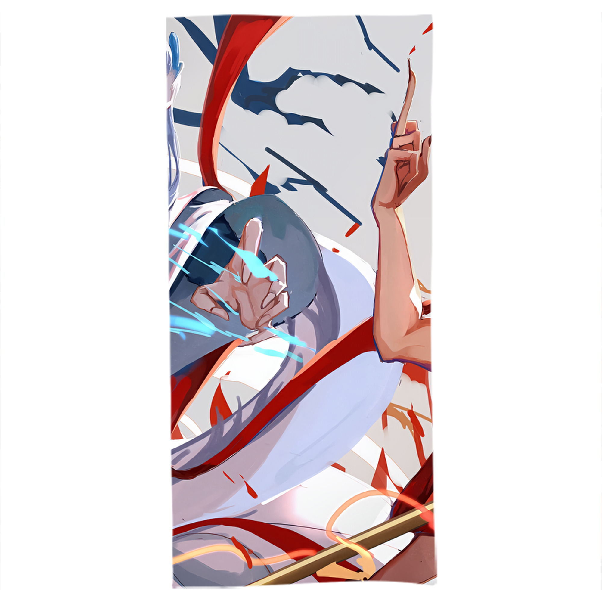 （画像用） Ne Zha 2 ナタ 魔童の大暴れ 大判バスタオル 70×140cm 吸水速乾 柔らかい肌触り