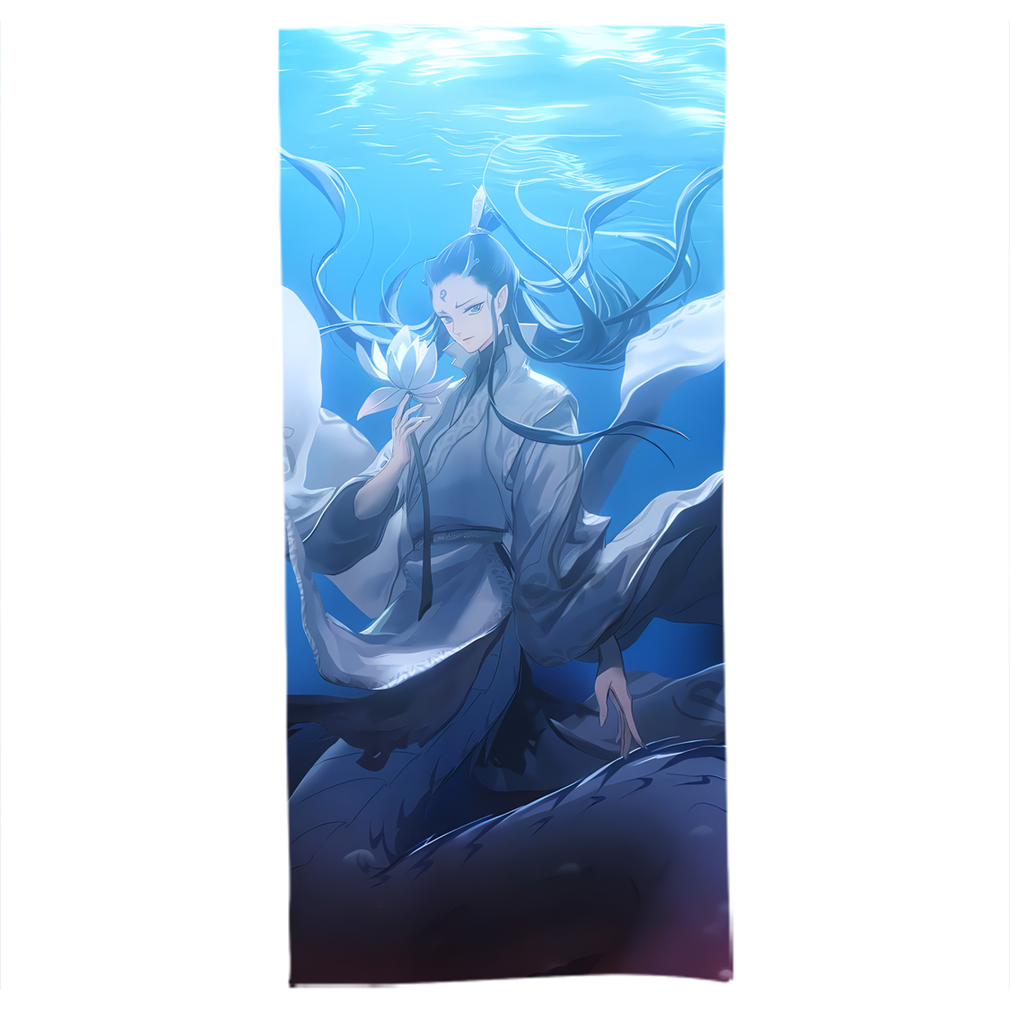 （画像用） Ne Zha 2 ナタ 魔童の大暴れ 大判バスタオル 70×140cm 吸水速乾 柔らかい肌触り