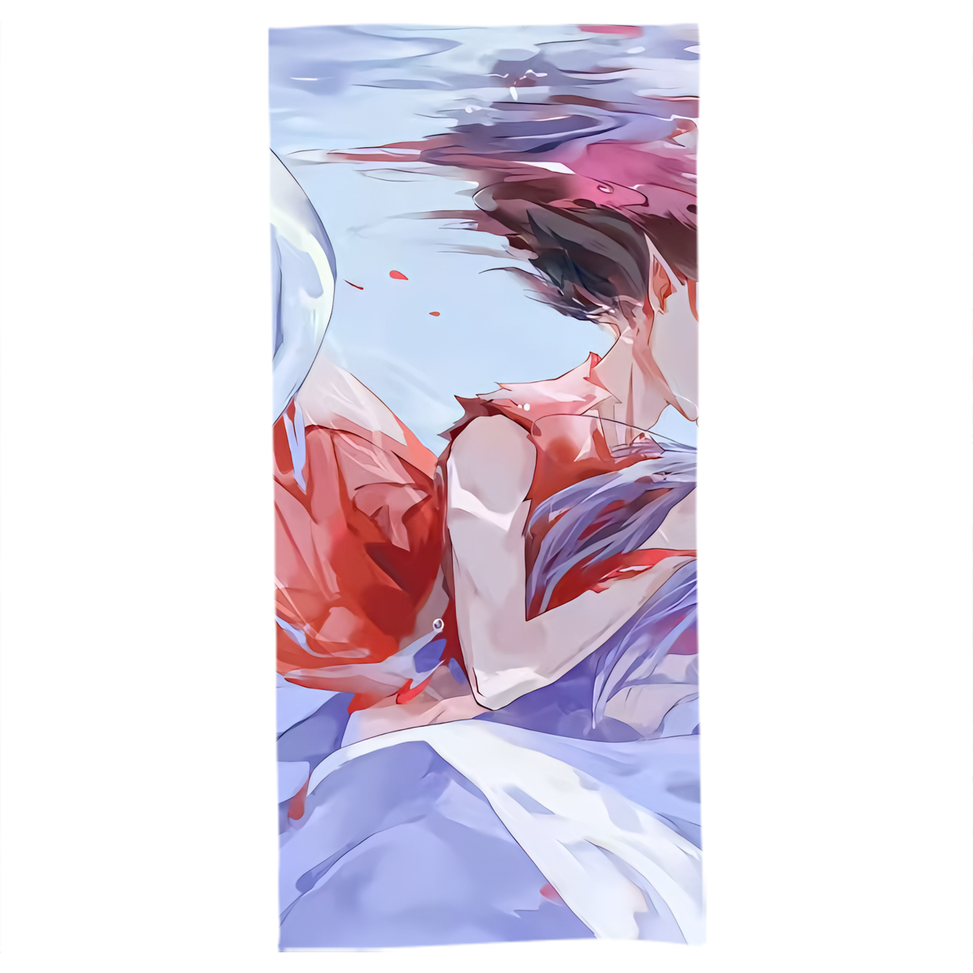 （画像用） Ne Zha 2 ナタ 魔童の大暴れ 大判バスタオル 70×140cm 吸水速乾 柔らかい肌触り