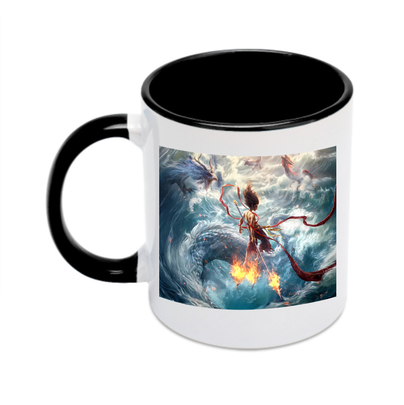 （画像用） Ne Zha 2 ナタ 魔童の大暴れ カラーマグカップ