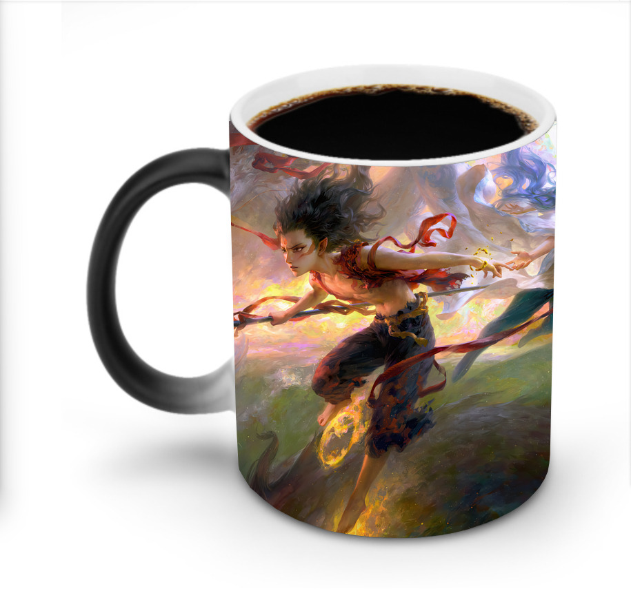 （画像用） Ne Zha 2 ナタ 魔童の大暴れ 温度変色マグカップ