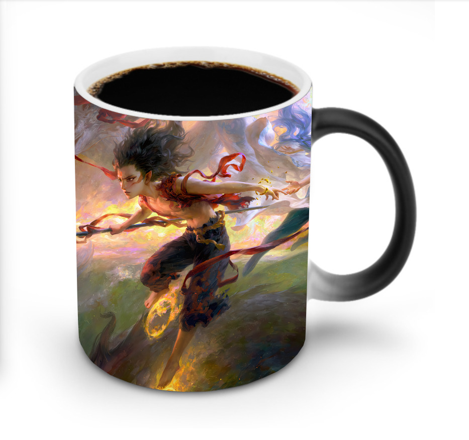 （画像用） Ne Zha 2 ナタ 魔童の大暴れ 温度変色マグカップ