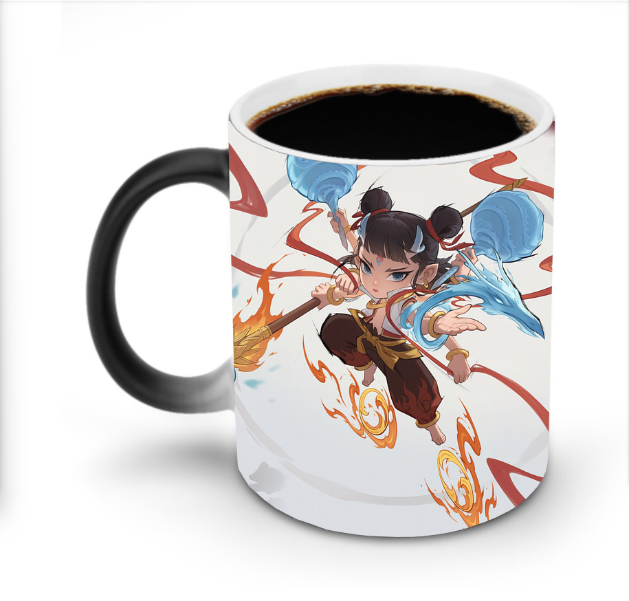 （画像用） Ne Zha 2 ナタ 魔童の大暴れ 温度変色マグカップ