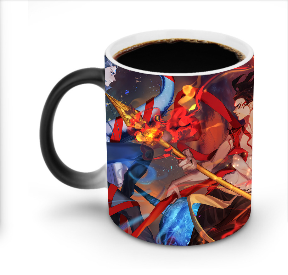 （画像用） Ne Zha 2 ナタ 魔童の大暴れ 温度変色マグカップ