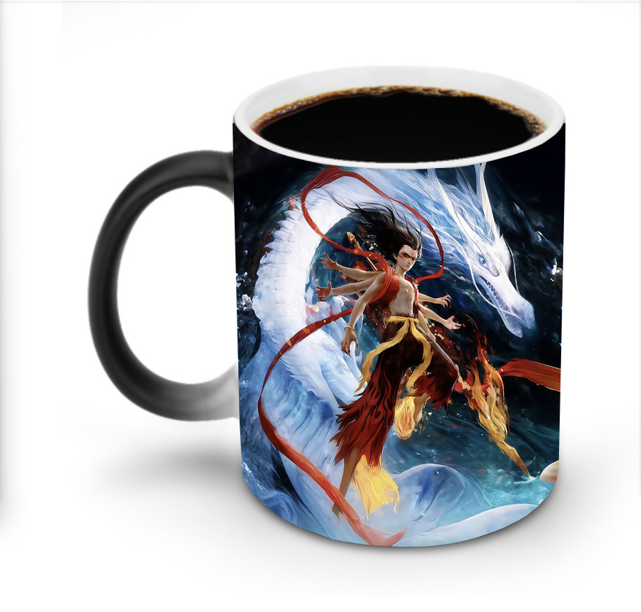 （画像用） Ne Zha 2 ナタ 魔童の大暴れ 温度変色マグカップ