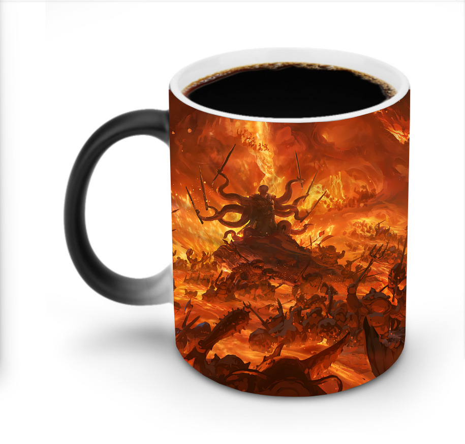 （画像用） Ne Zha 2 ナタ 魔童の大暴れ 温度変色マグカップ
