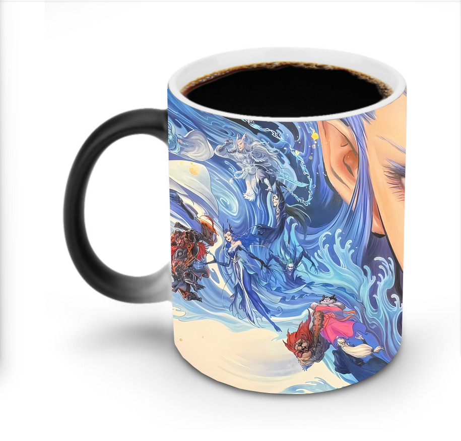（画像用） Ne Zha 2 ナタ 魔童の大暴れ 温度変色マグカップ