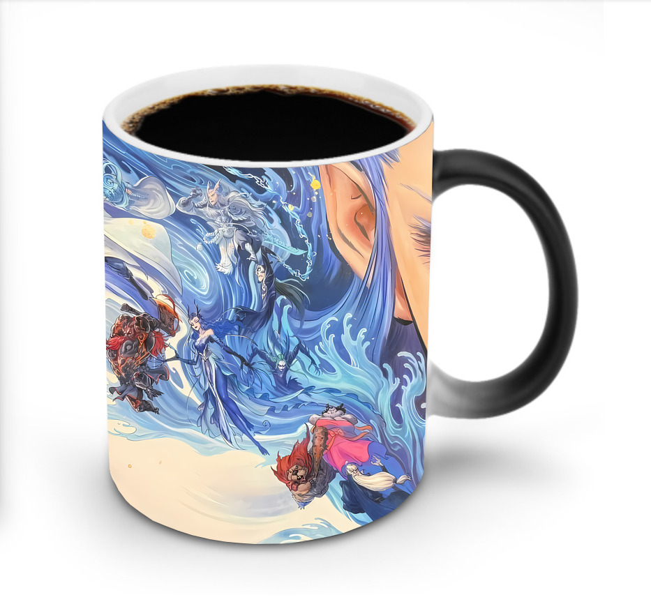 （画像用） Ne Zha 2 ナタ 魔童の大暴れ 温度変色マグカップ